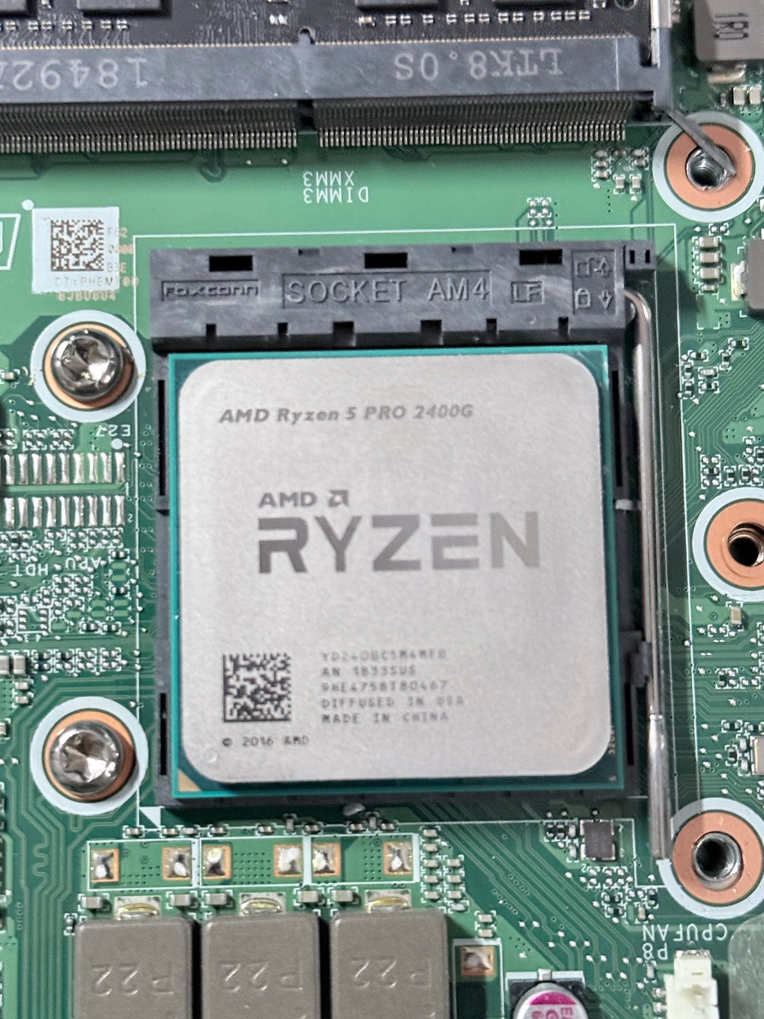New office server setup with Ryzen 5 and 32gb ram