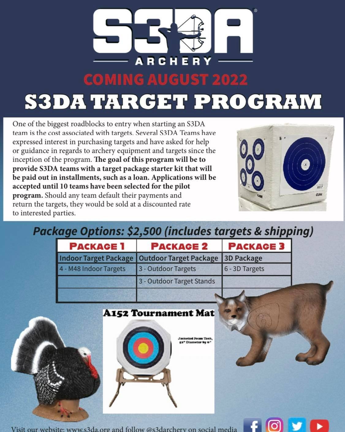 S3DA has an incredible... - Scholastic 3-D Archery