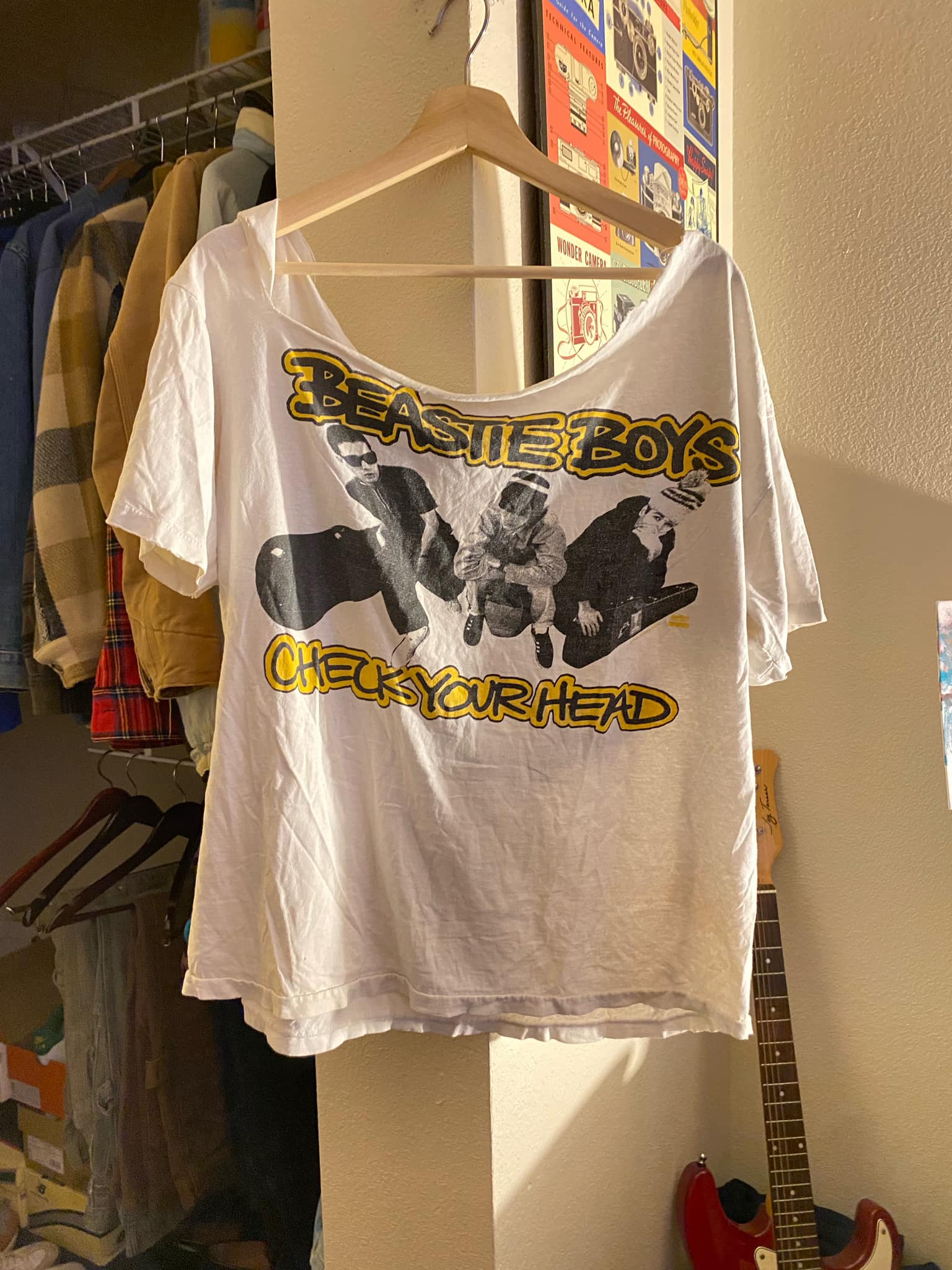 What's the story behind the 1992 Bees Tea Boys tee by Todd James?