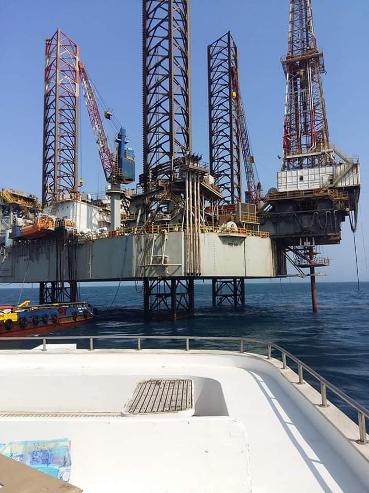 RIG 141 OFFSHORE RIG FROM Helicopter... - Gabriel Engineering | Facebook
