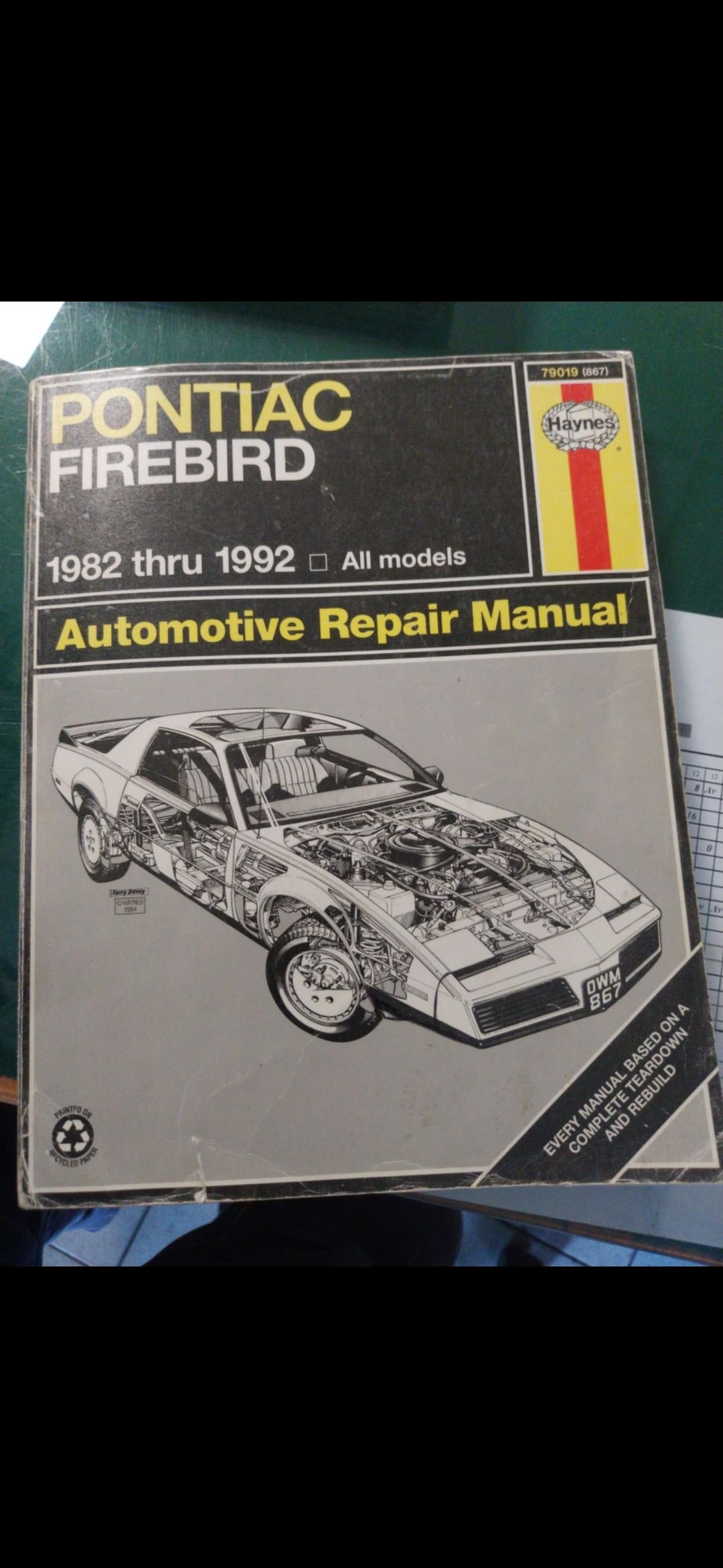 Where to find 1982-1992 Pontiac Firebird repair manual?