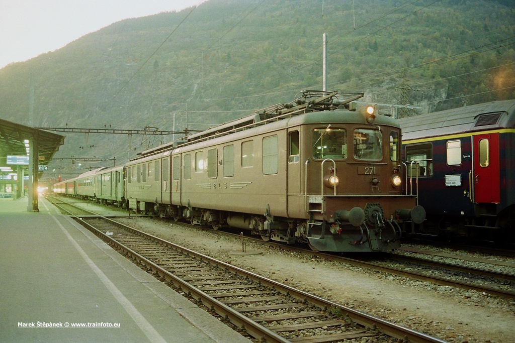 The Ae 8/8 of the Bern-Lötschberg-Simplon-Bahn (BLS) (UIC