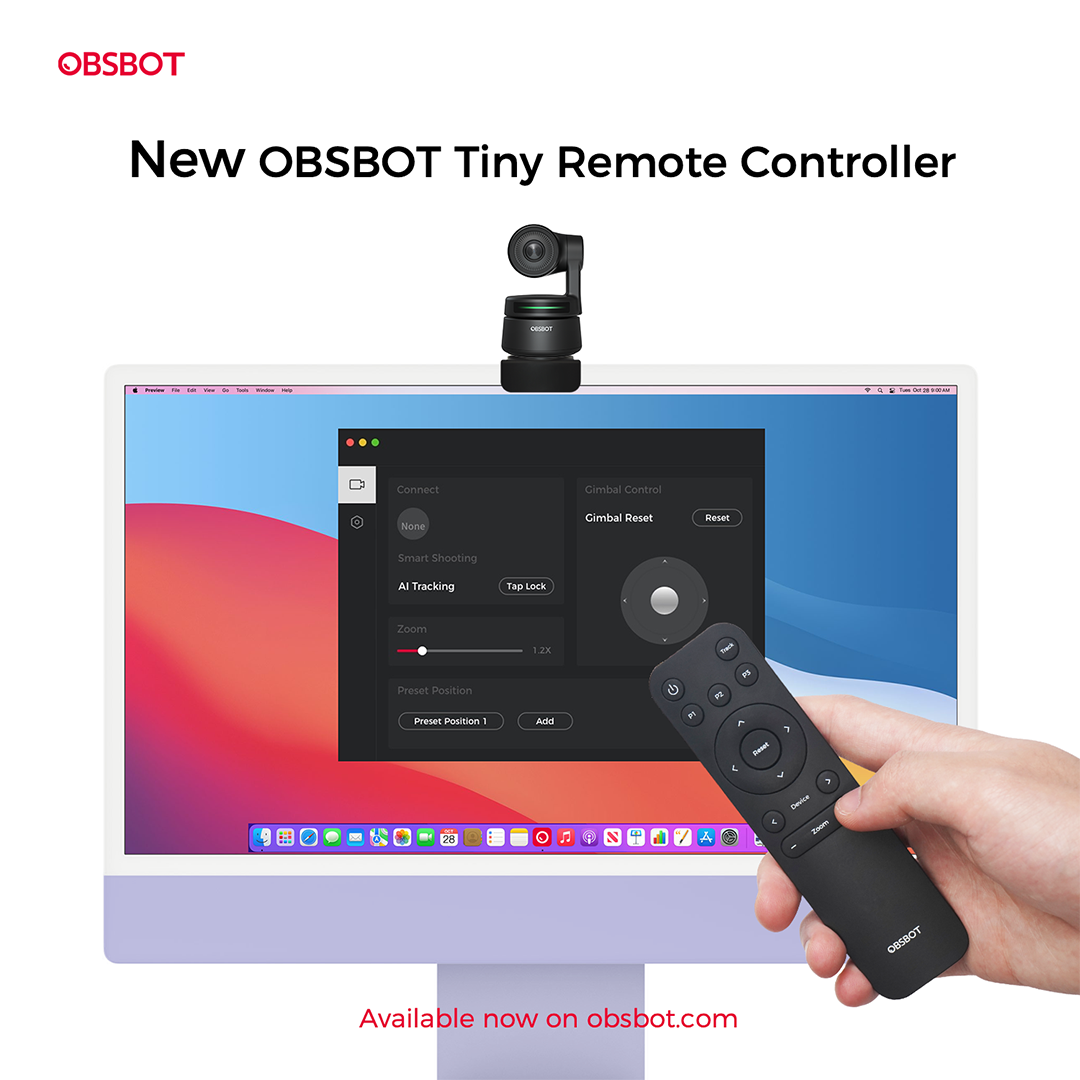 OBSBOT_Official - Happy to share that our redesigned New OBSBOT Tiny ...
