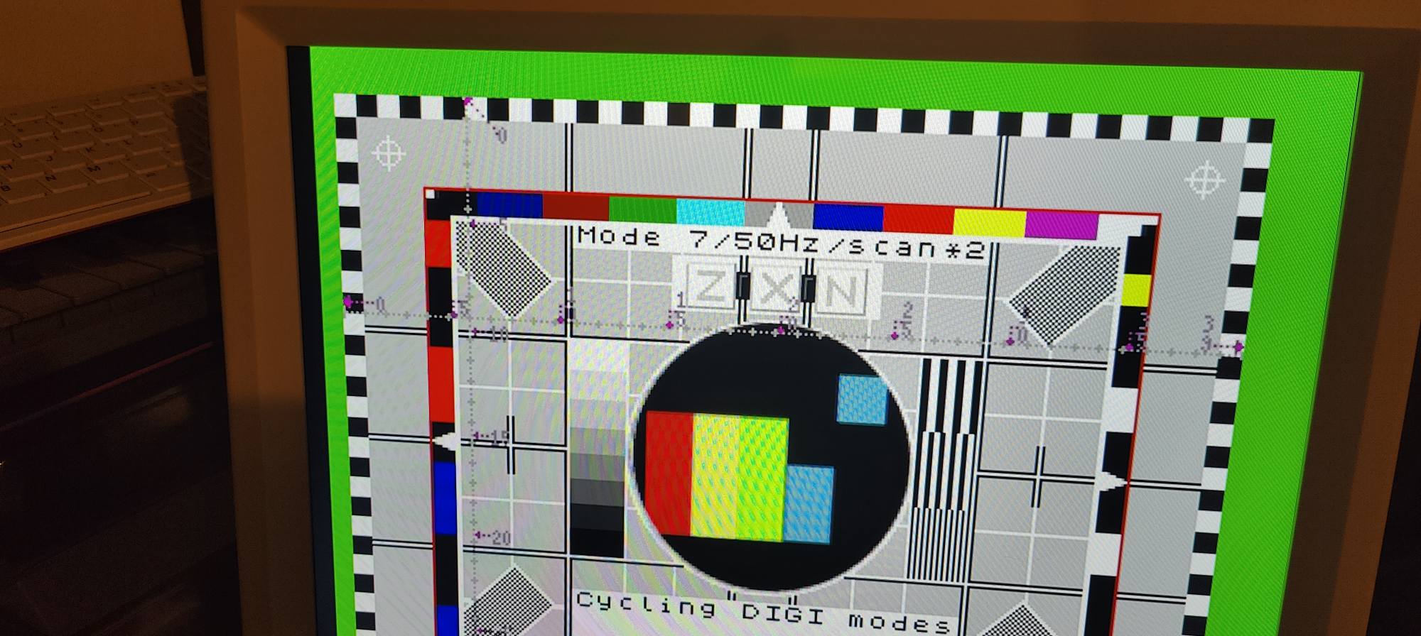 How to fix shifted HDMI output on ZX Spectrum Next?