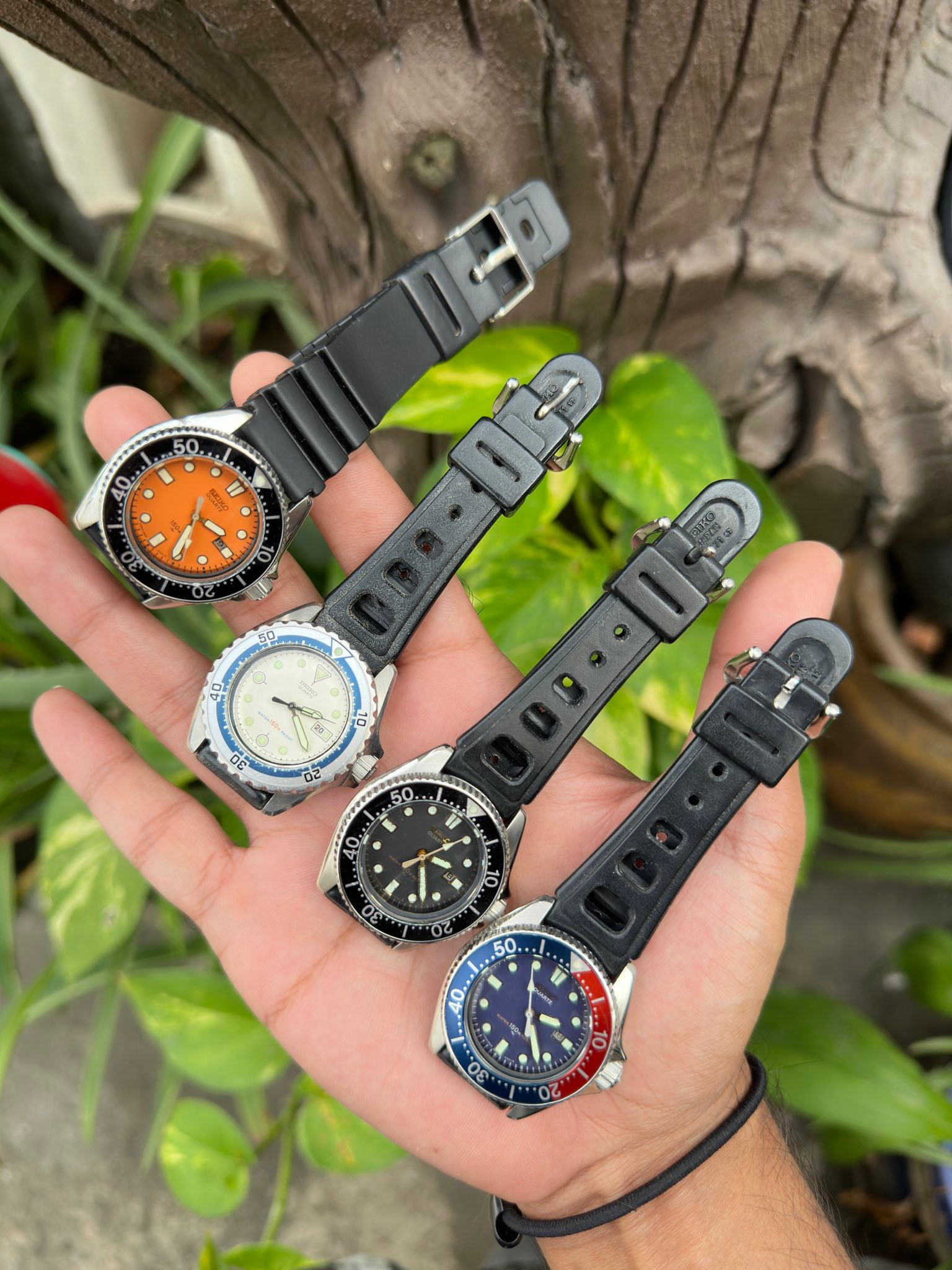 SEIKO】Vintage Diver 150M Quartz Original Dial Japan Men