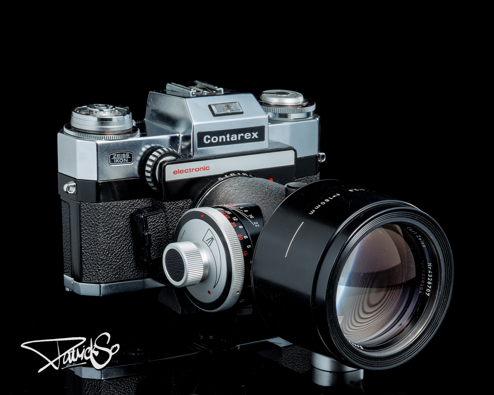 Contax RTSlll Zeiss Sonnar 180mm f2.8(AEG)