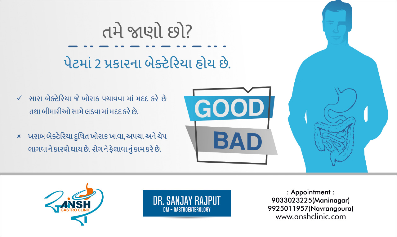 Ansh Clinic - Did you know your digestive system has both...