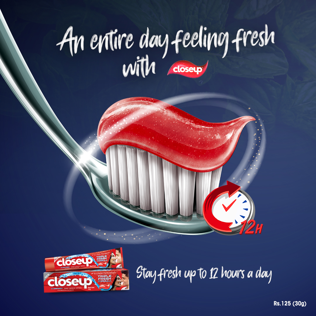 Closeup - Experience the refreshing revolution! Say goodbye to paste ...
