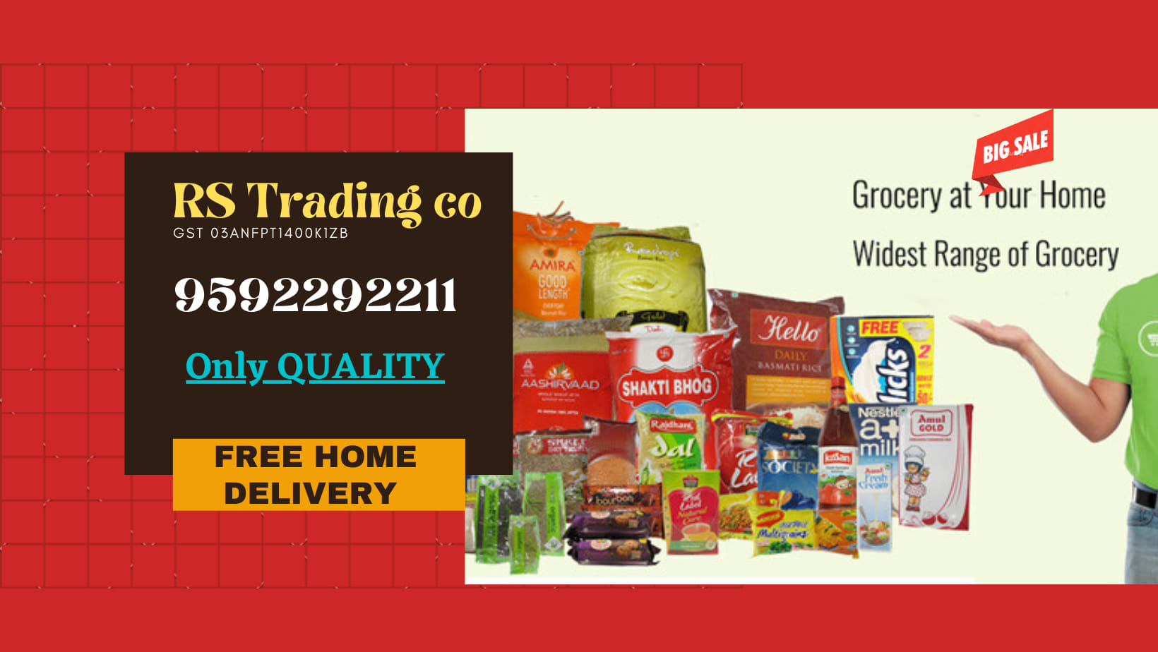 RS Trading co -Grocery store | Ludhiana