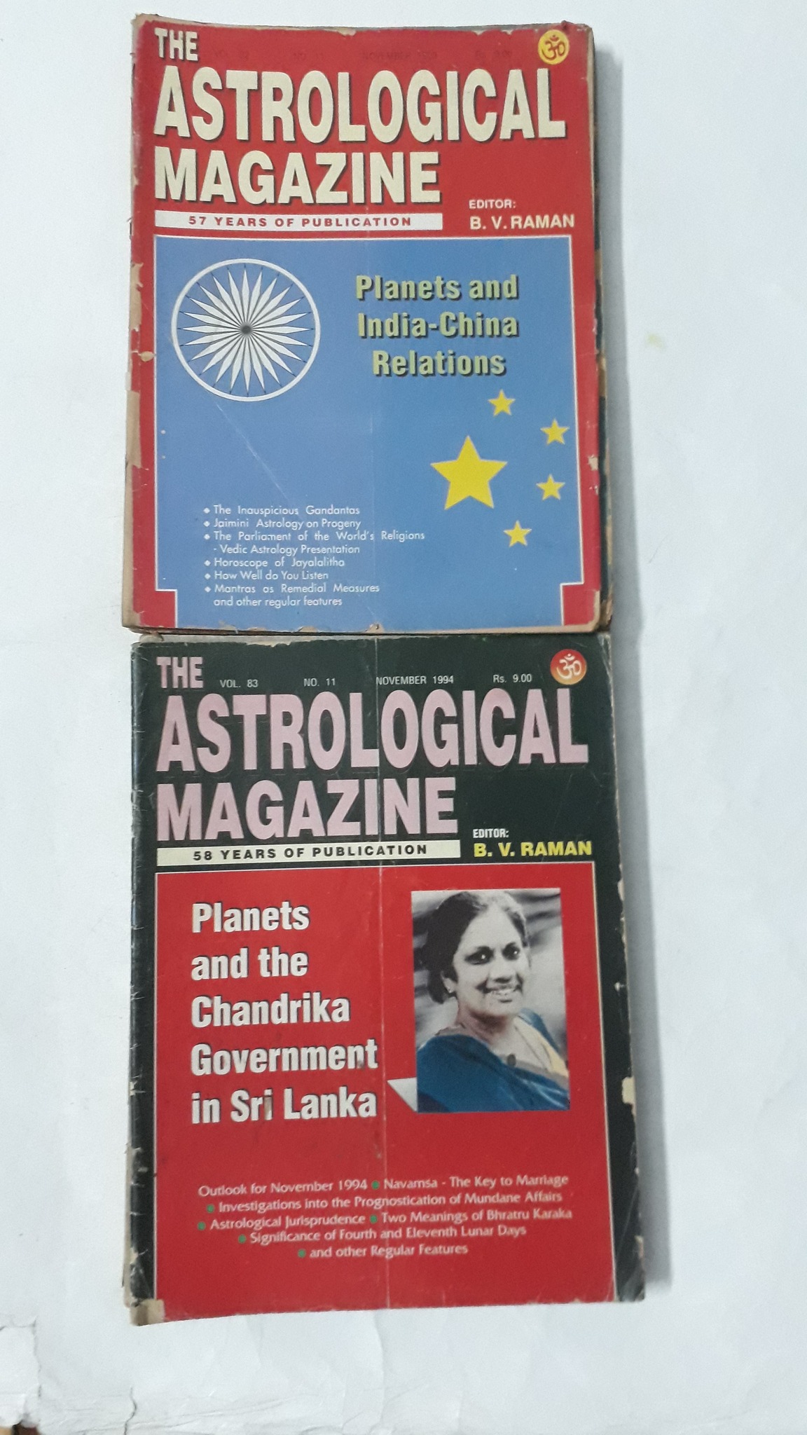 Astrological Magazines all from 90s era Total 41 books All Total