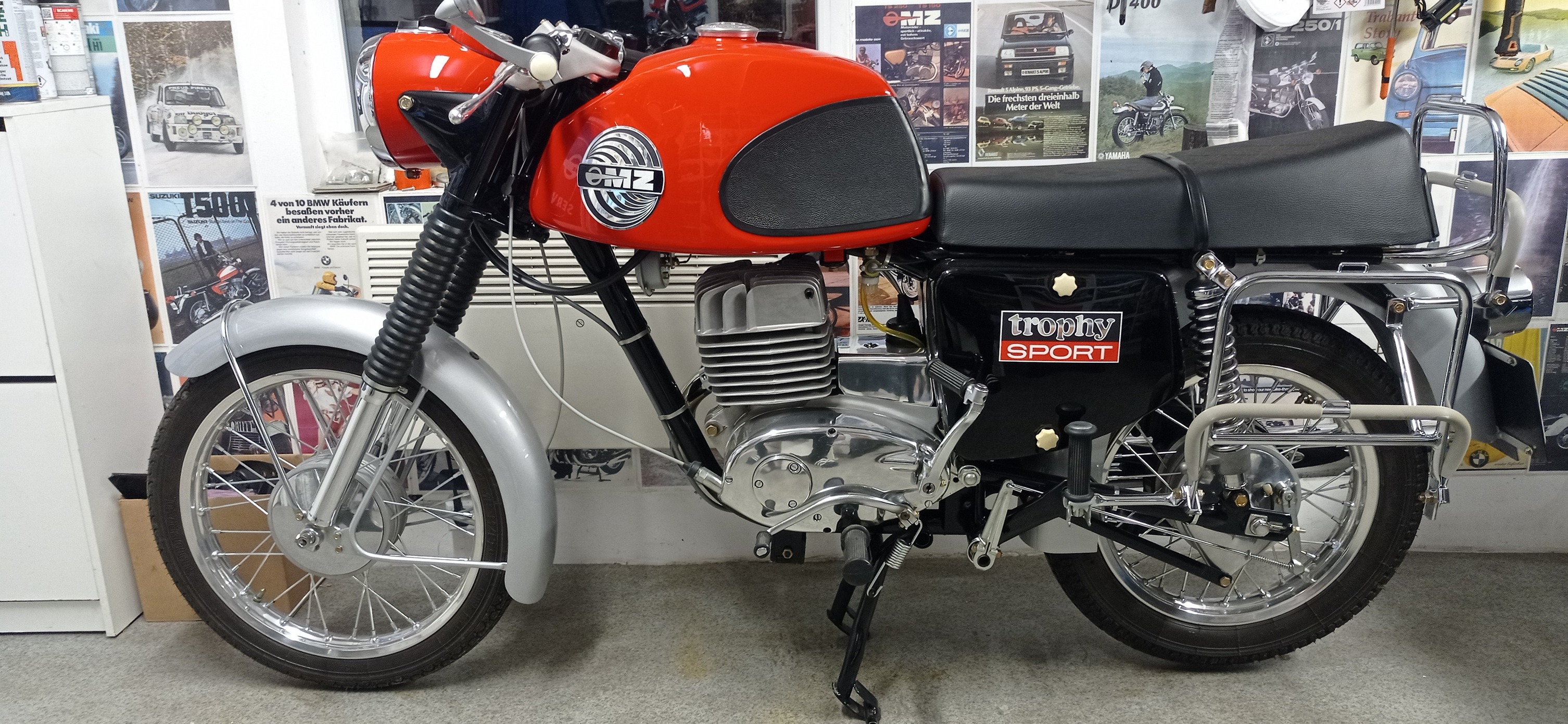 MZ 250 TS Photo courtesy of Mr. Sebastian Duda, Poland