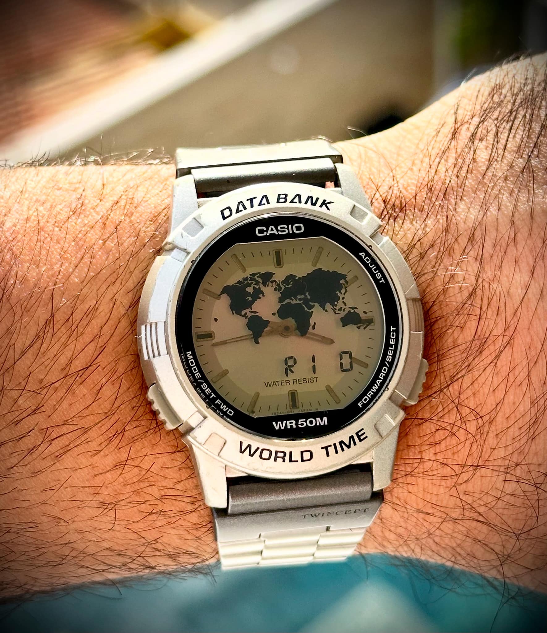Casio ABX-20❤️🔥 From 90's BANK CASIO ADJUST WATER WATERRESIST