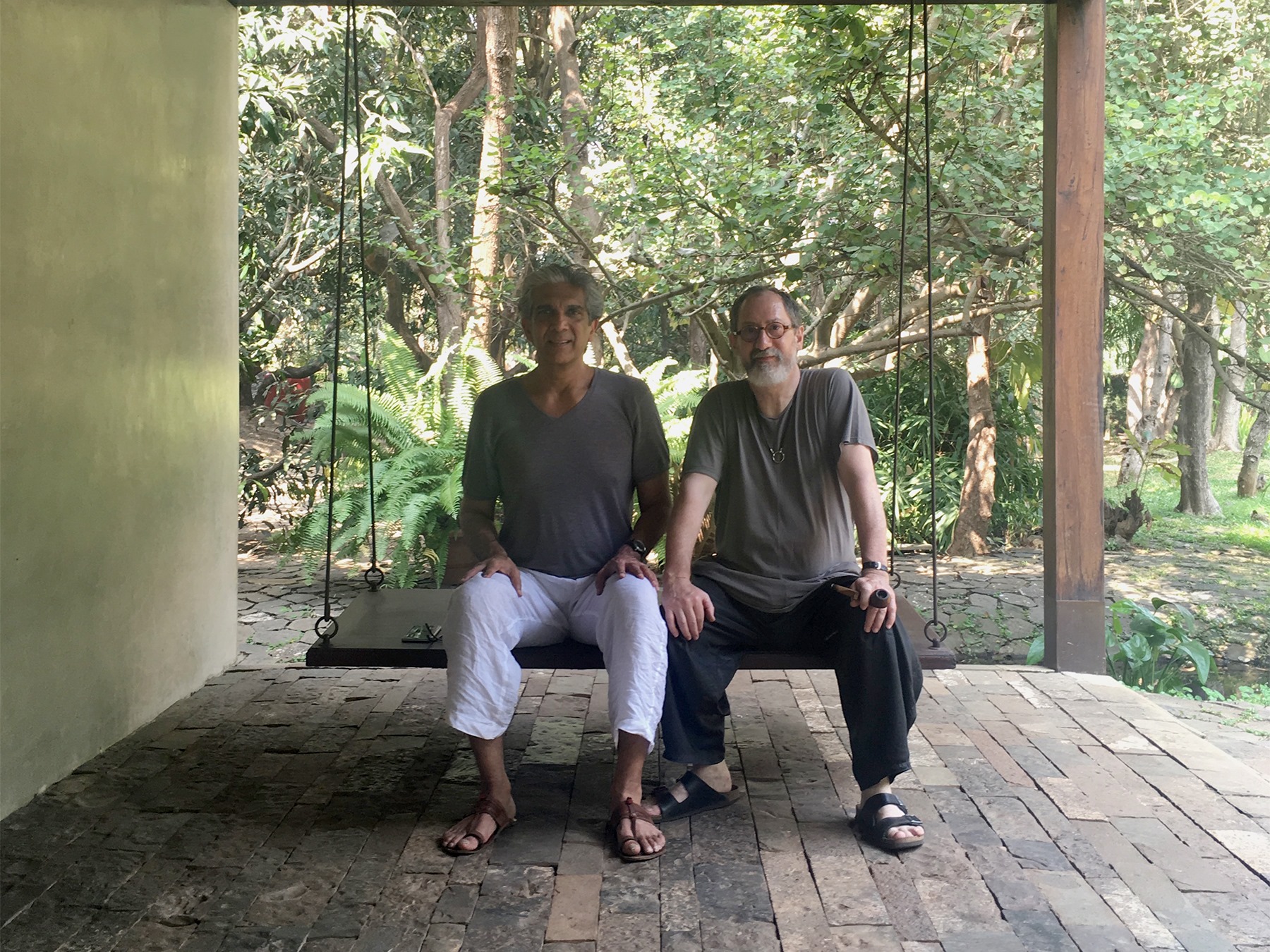 El - Fernando Márquez (EL CROQUIS) y Bijoy Jain (Studio Mumbai 