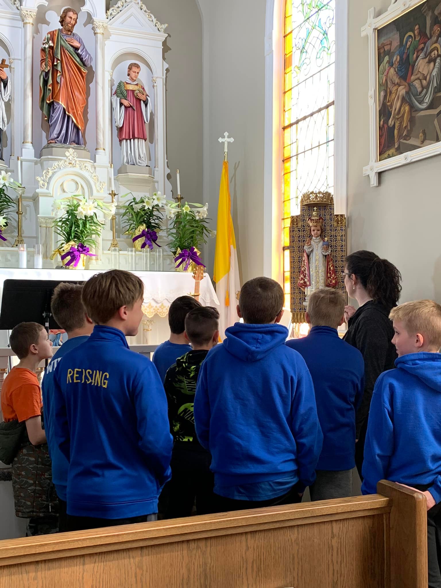 A retreat day at St.... - Holy Cross Catholic School | Facebook