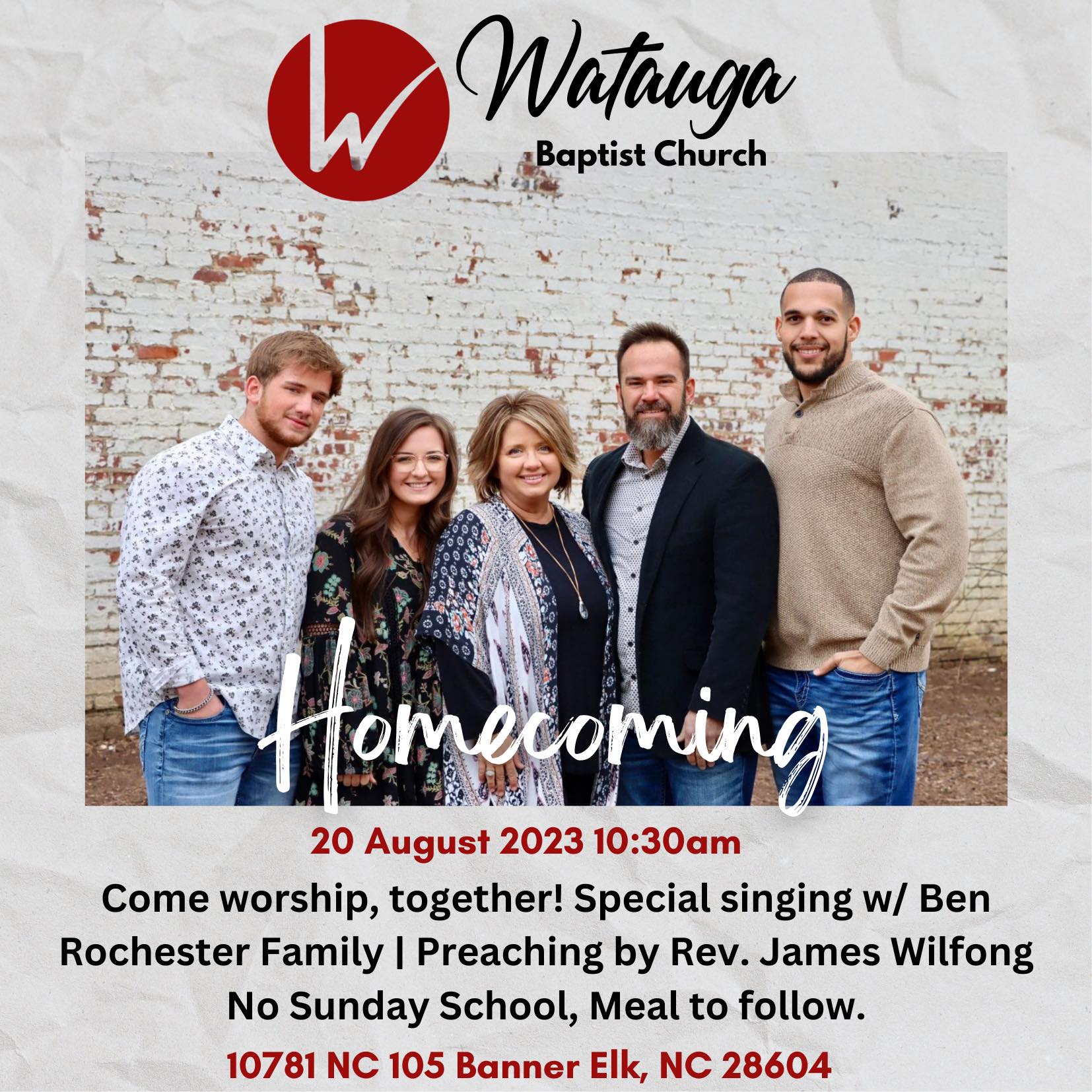 Ben Rochester Family