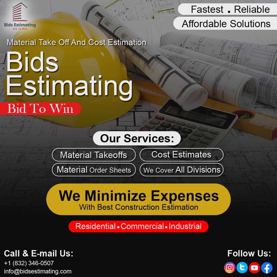 Bids Estimating LLC | Houston TX