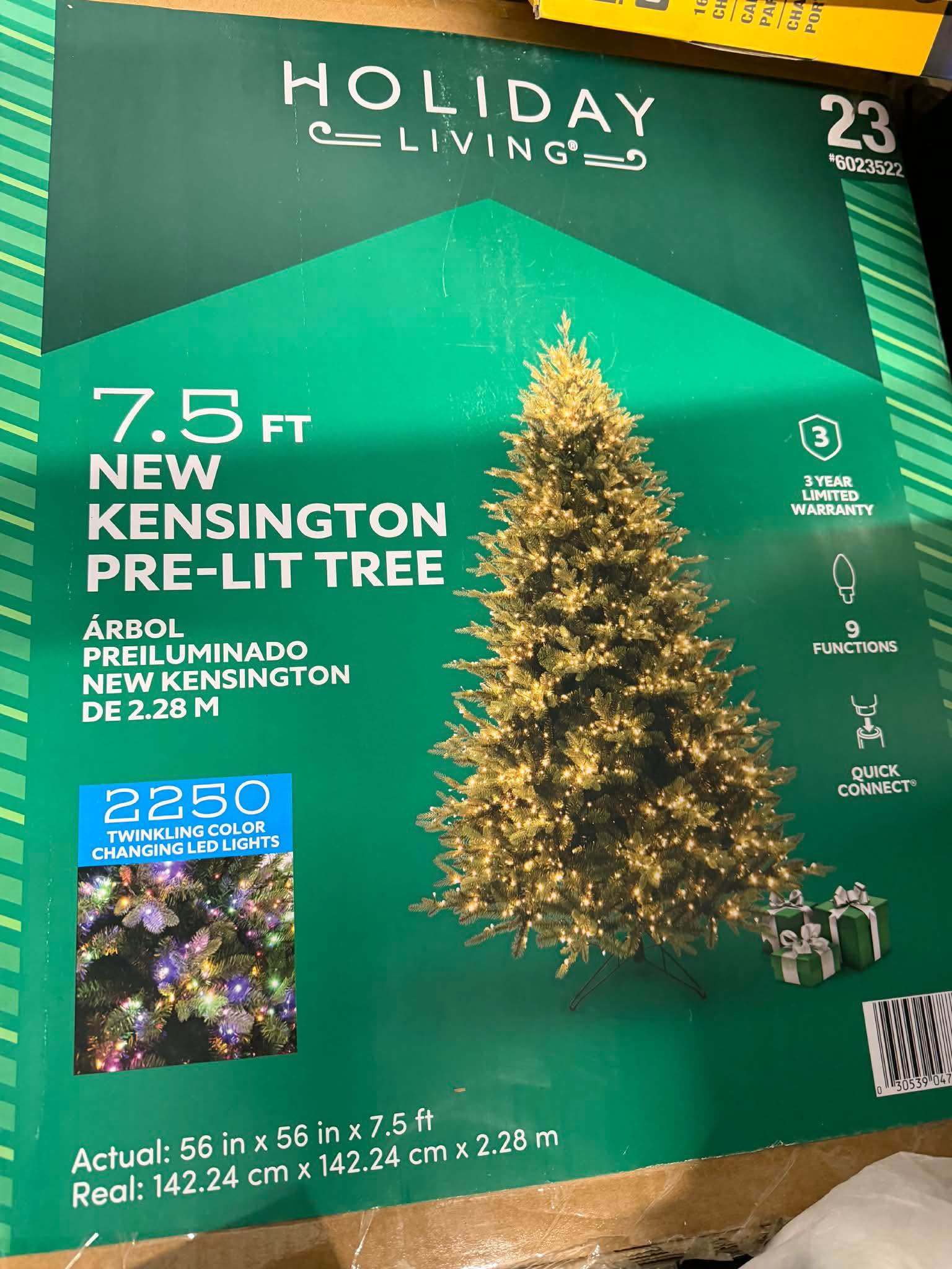 Rotating Christmas Tree Stand - 360° Spinning Base For Up To 6.5ft Artificial Trees With 3 Adapters & Power Outlets