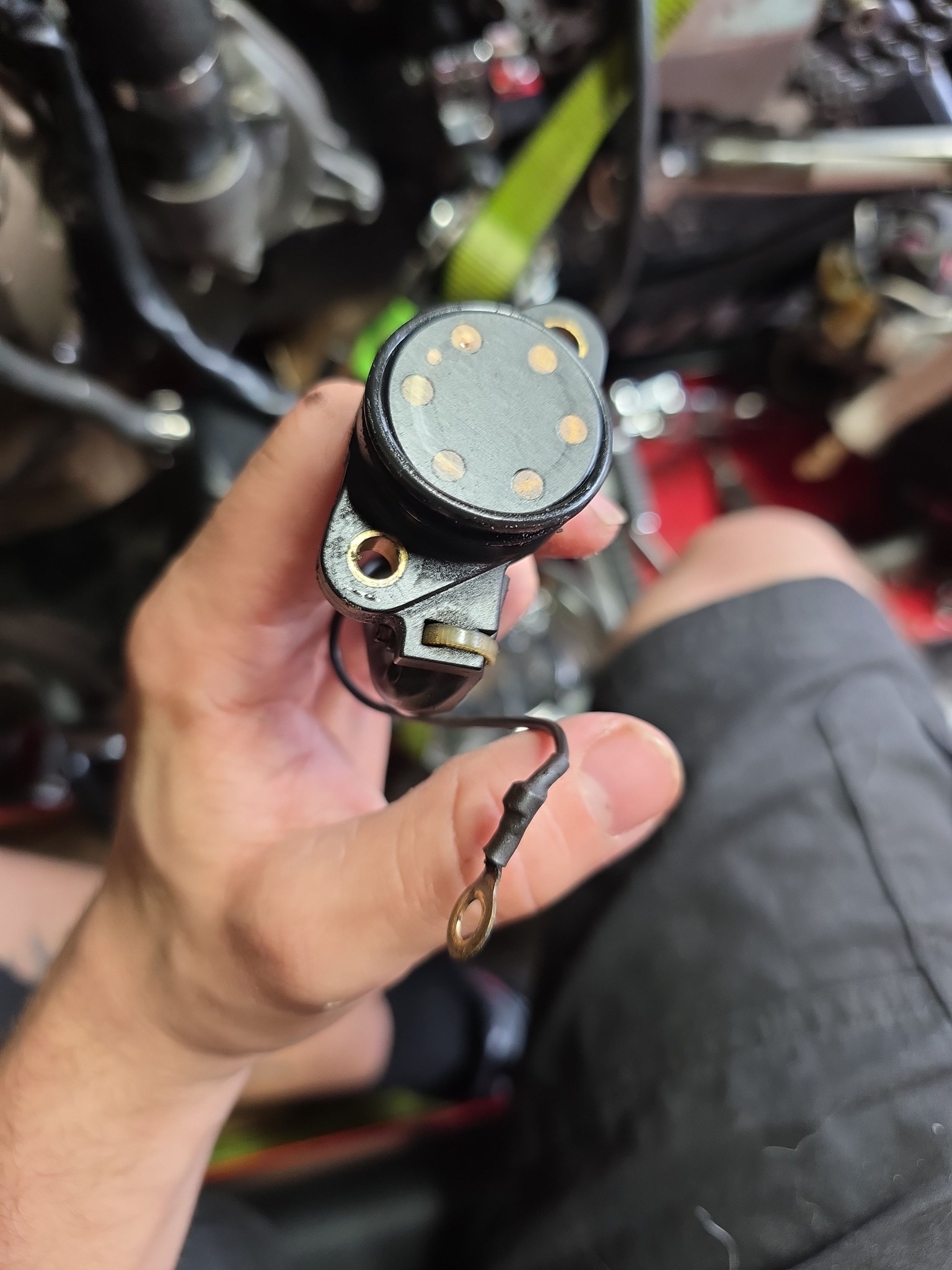 Can I use a 2013 gear position sensor in a 2020 ZX14R engine?