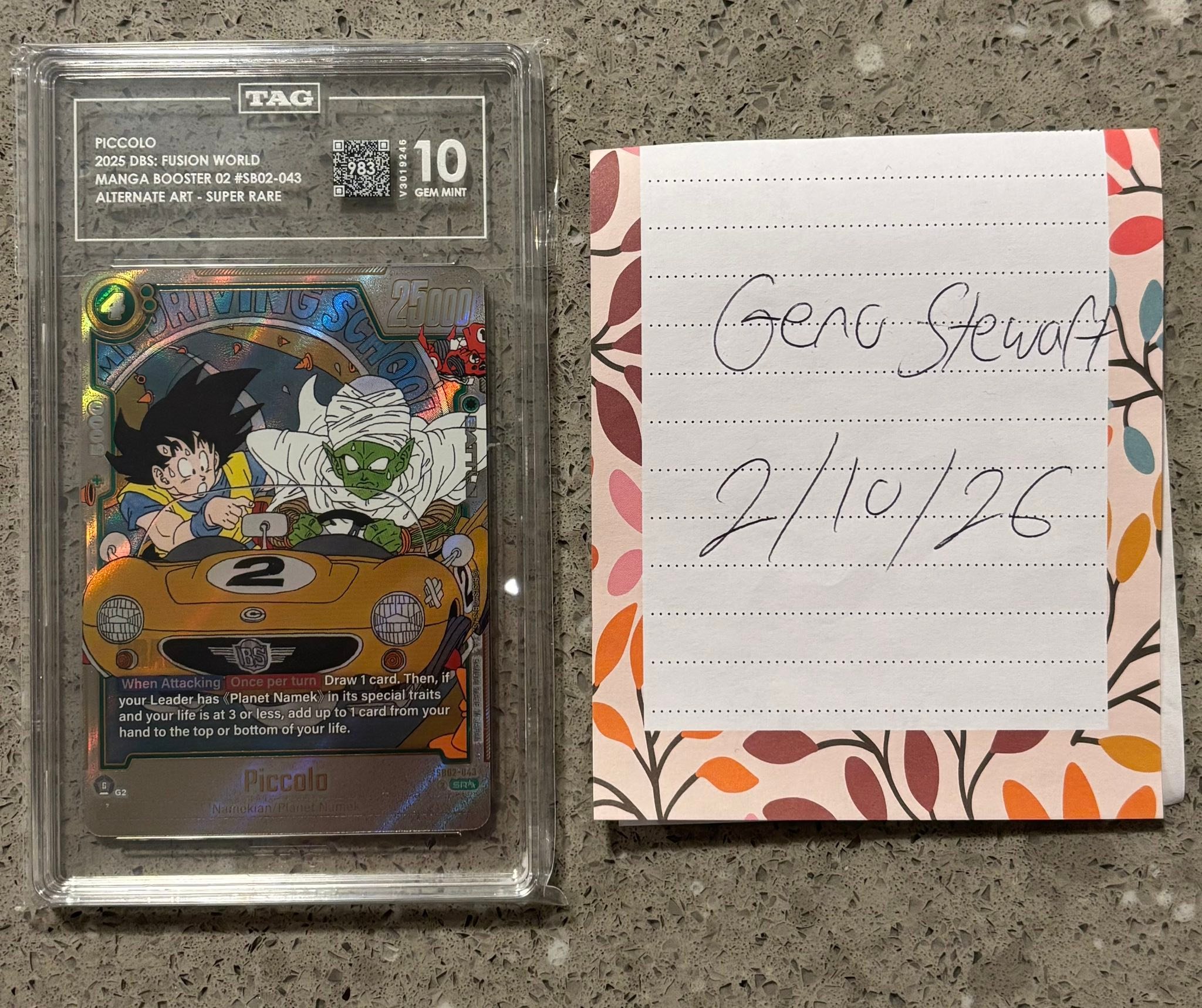 Dragon ball super card for sale
