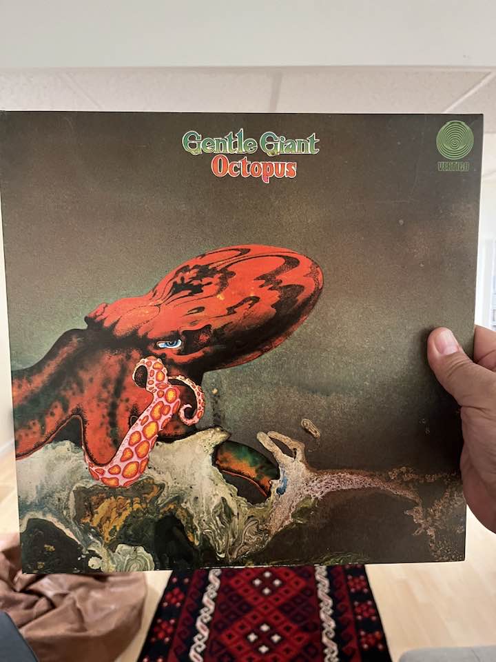 Gentle Giant 'Octopus' (1972) One of many wonderful GG albums!