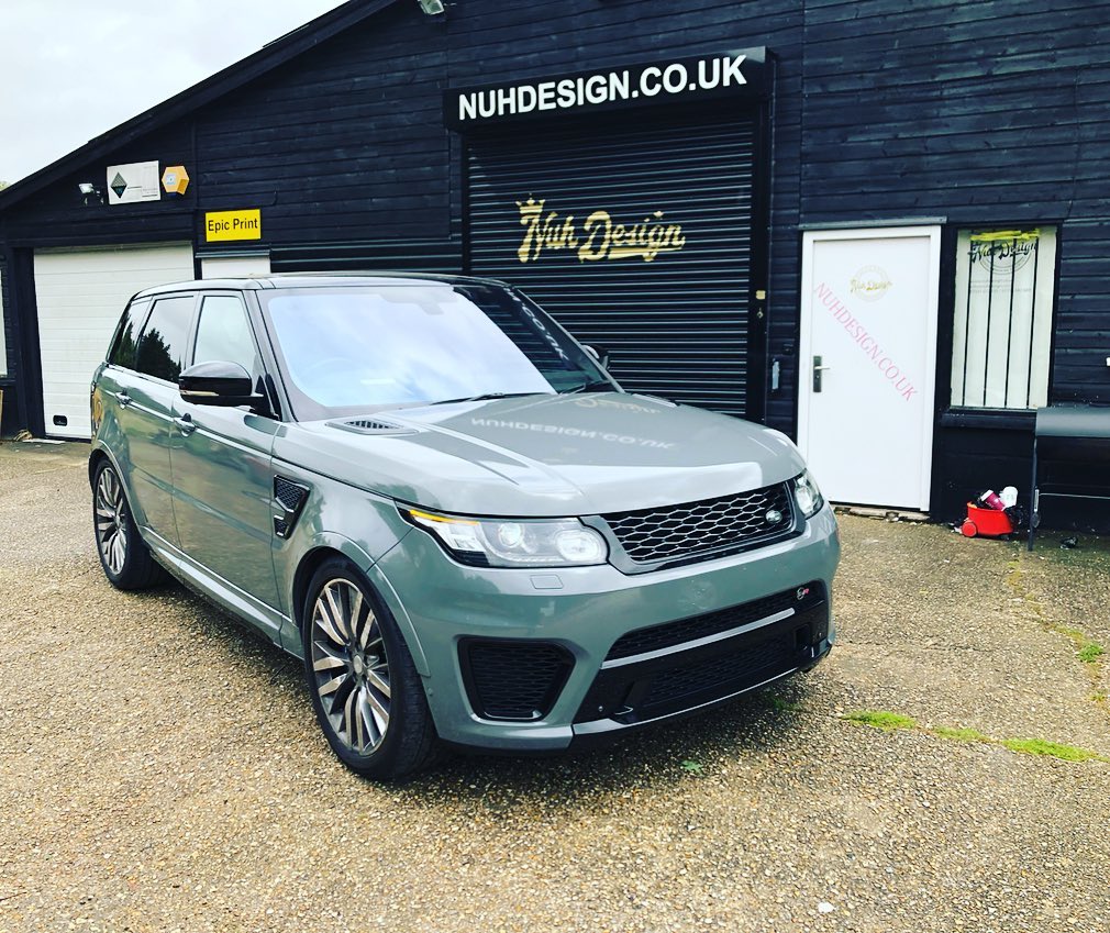Nuh Design - Nardo Grey Range Rover Sport Gen 1 SVR Full...
