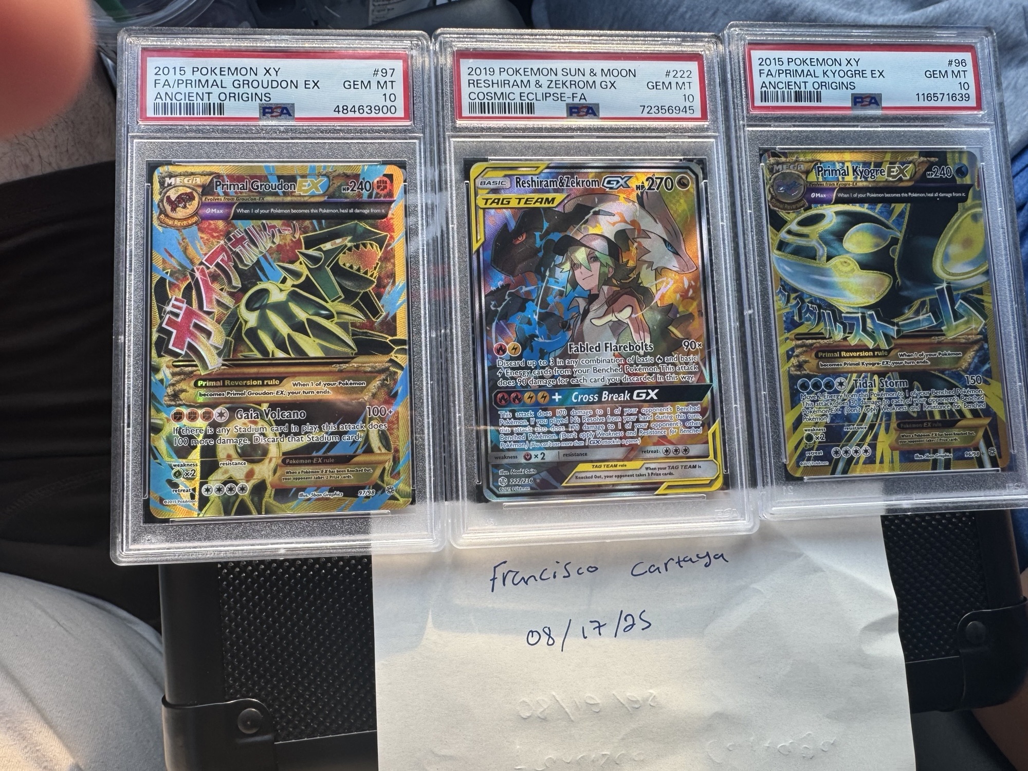 FS/FT (All trades in my favor) Primal Groudon EX PSA 10 5.2K 