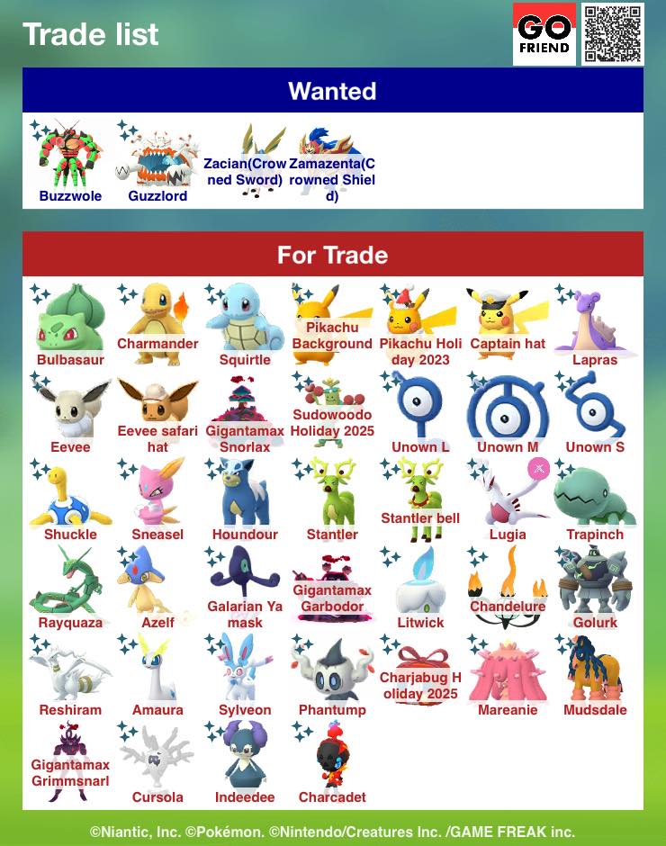 Pokémon Go | Shiny Pikachu Stamp Rally Background | Trade 20K Dust or PTC