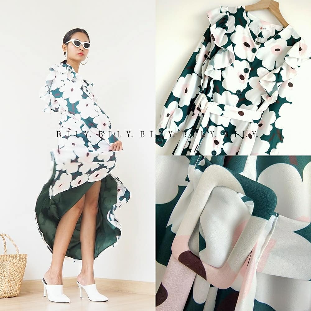 Flower Long Dress so (cute)... - Fu design by Korea | Facebook
