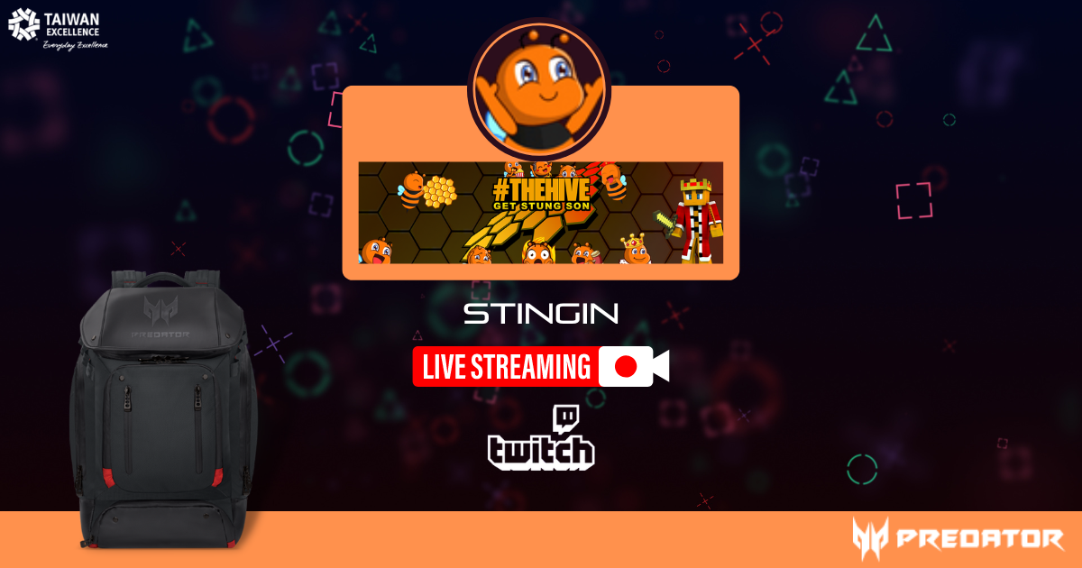 Taiwan - Excited to stir “buzz” with Minecraft streamer Stingin on ...