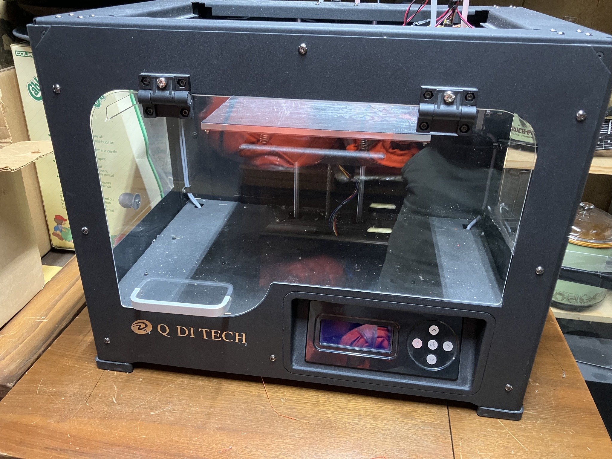 Qidi S-Box resin printer setup instructions needed