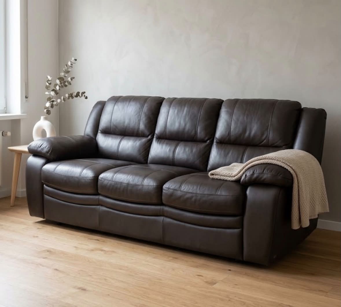 Gebrauchtes Ledersofa