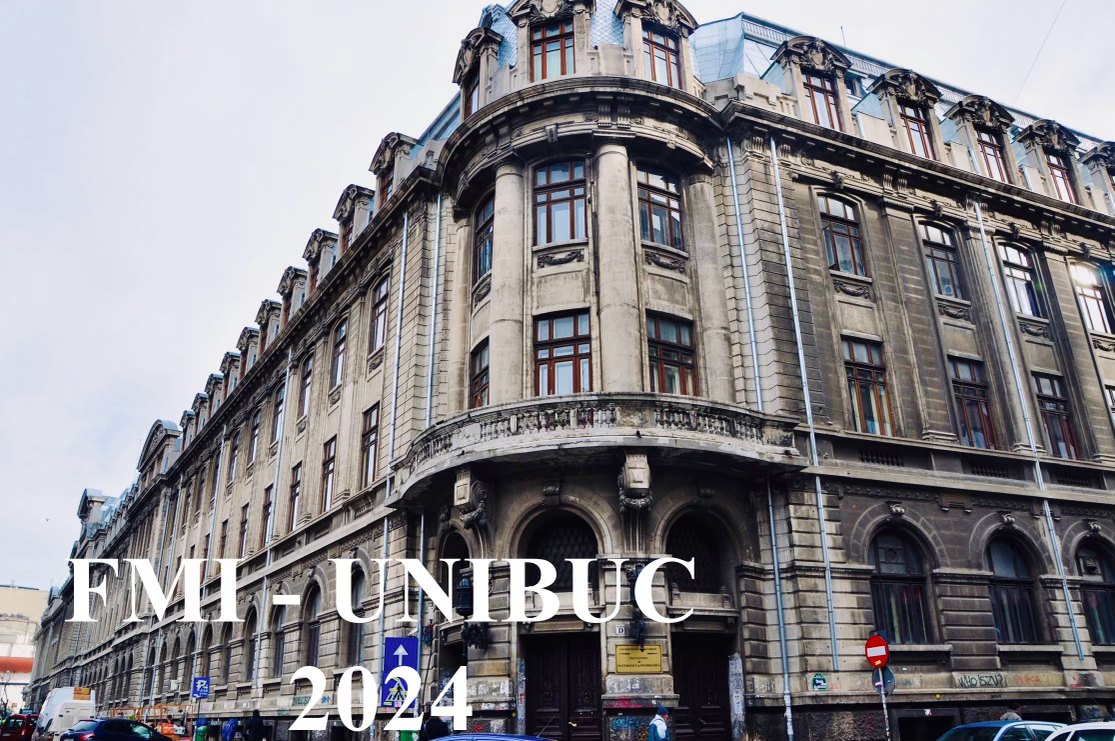 FMI - UNIBUC 2024 | Facebook