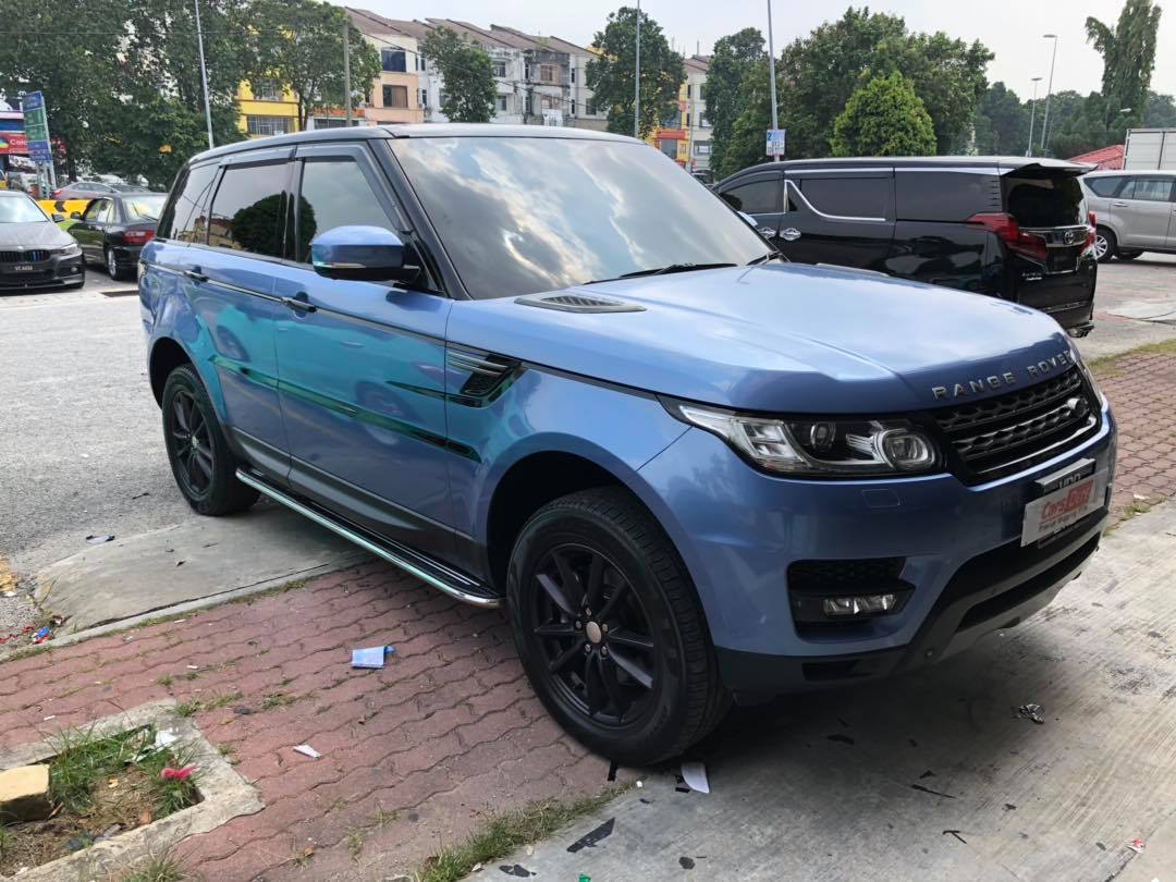 Range rover full wrap 3m gloss ice... - Max Sticker Supply