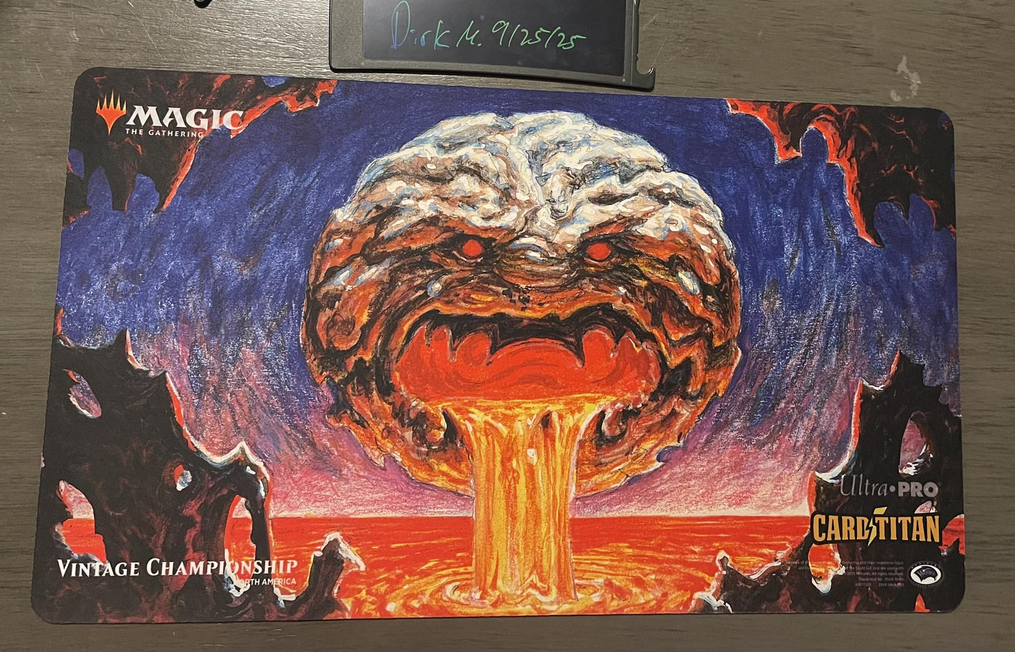 Eternal Weekend vintage Champs Chaos Orb playmat for sale