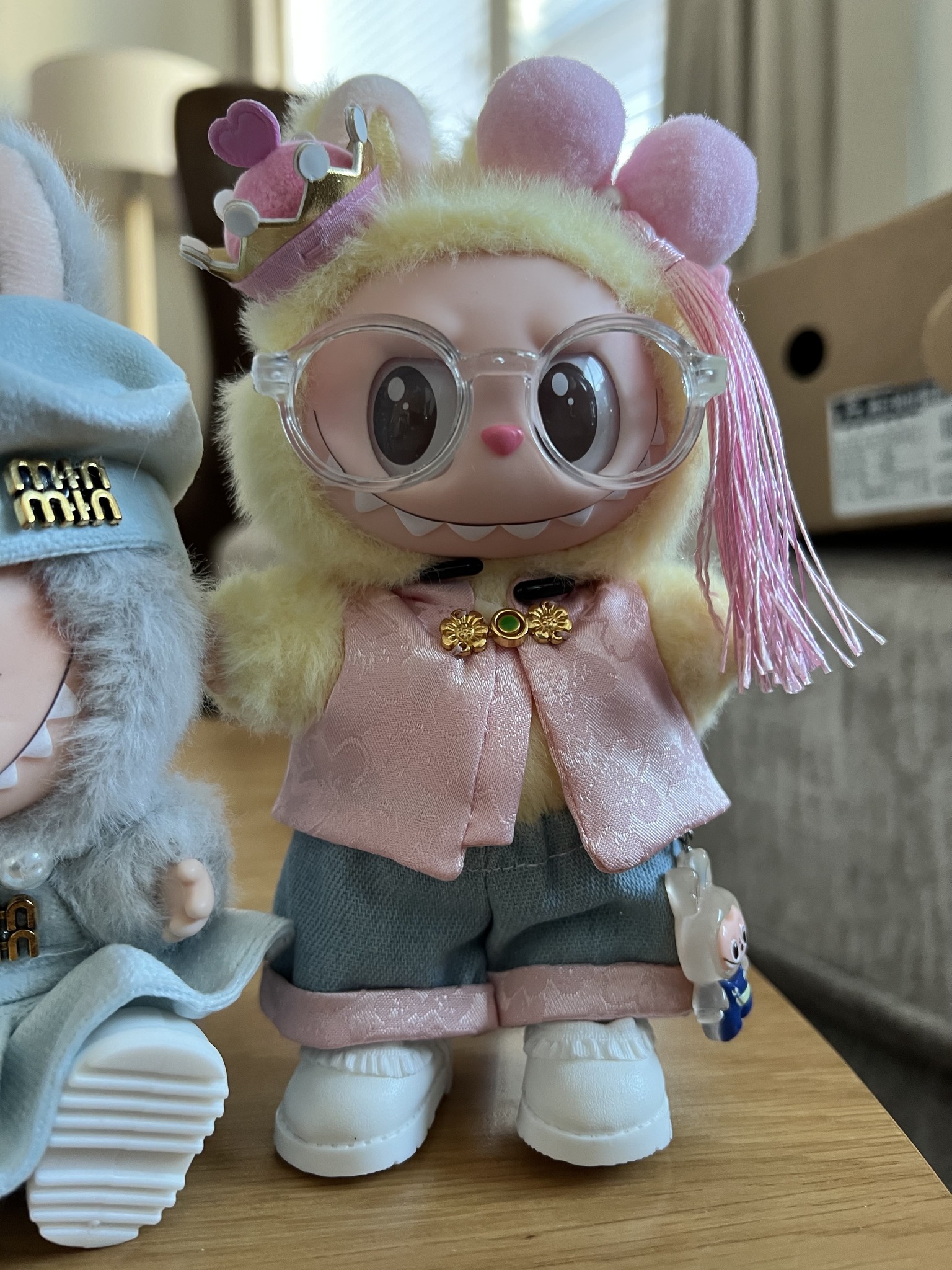 Labubu doll collection with Born Rebel and Velvet Noon