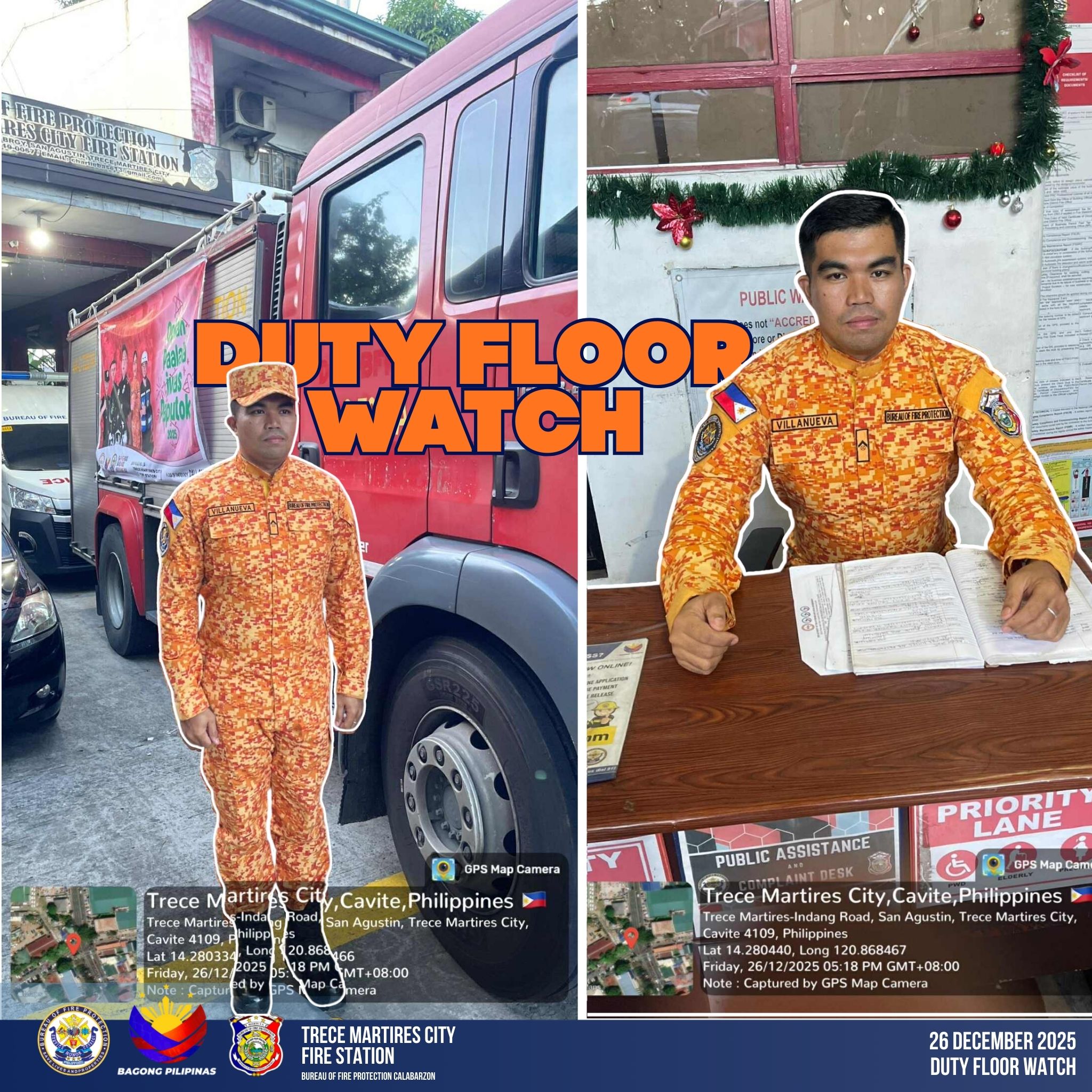 Bfp TreceMartires - 𝟐𝟲 𝐃𝐞𝐜𝐞𝐦𝐛𝐞𝐫 𝟐𝟎𝟐𝟓 𝐃𝐮𝐭𝐲 𝐅𝐥𝐨𝐨𝐫 𝐖𝐚𝐭𝐜𝐡 𝐈𝐍 𝐏𝐇𝐎𝐓𝐎𝐒|| Under ...