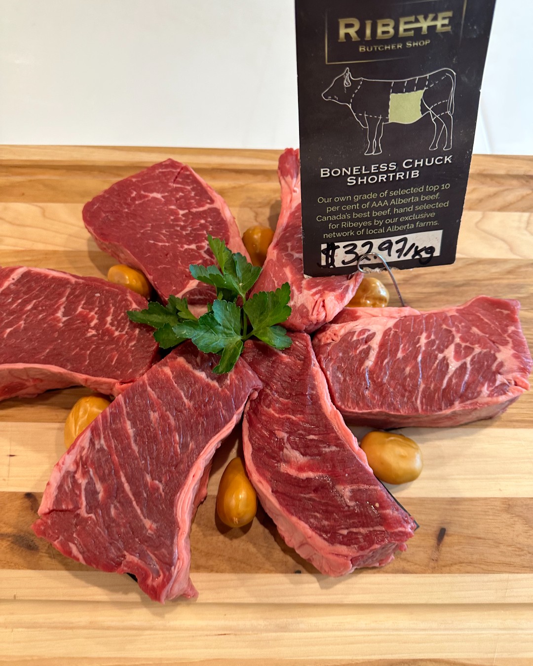 The same as our bone-in short ribs,... - Ribeye Butcher Shop | Facebook