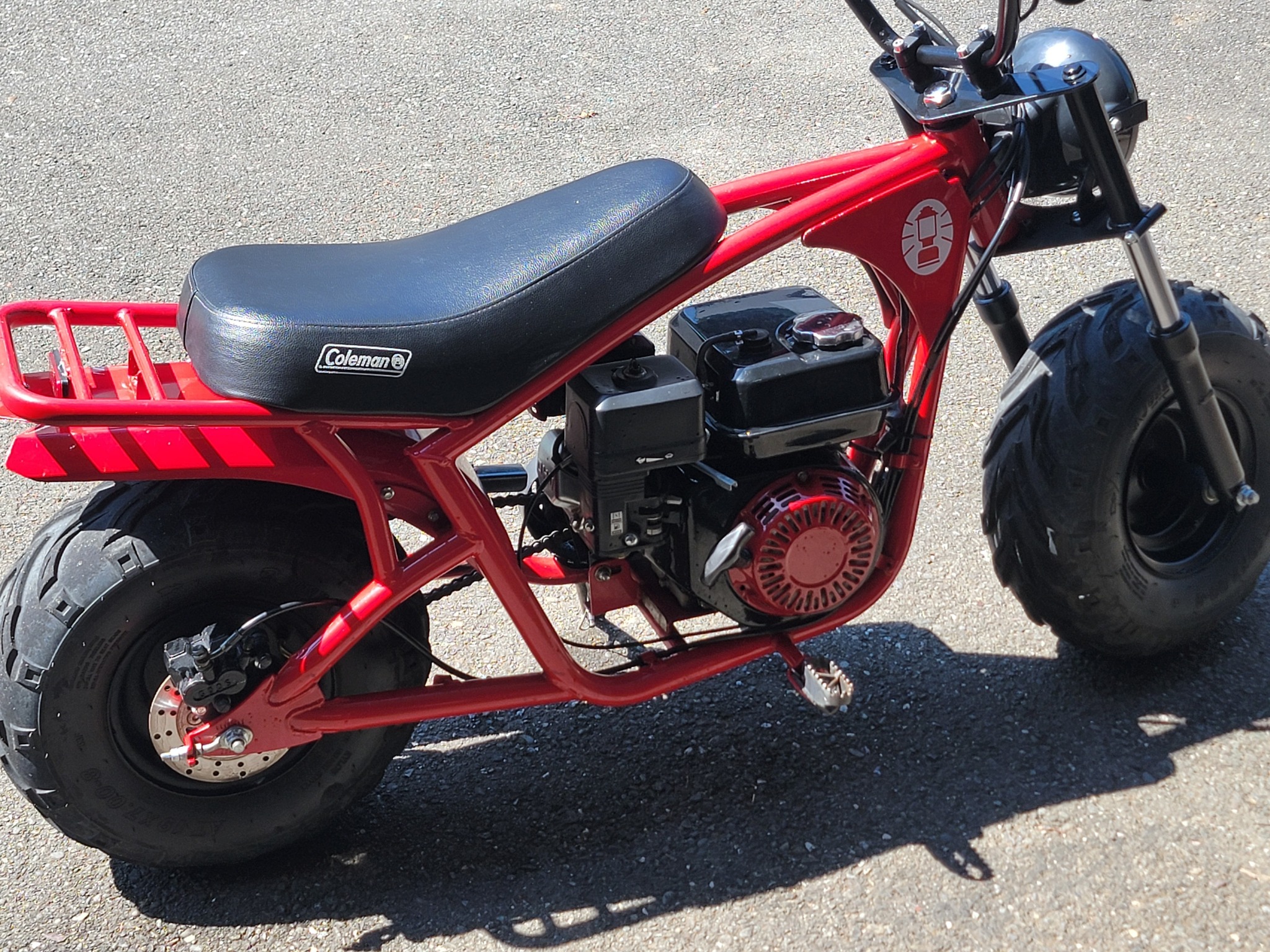 coleman 196 mini bike top speed B200RSV Why is my mini bike
