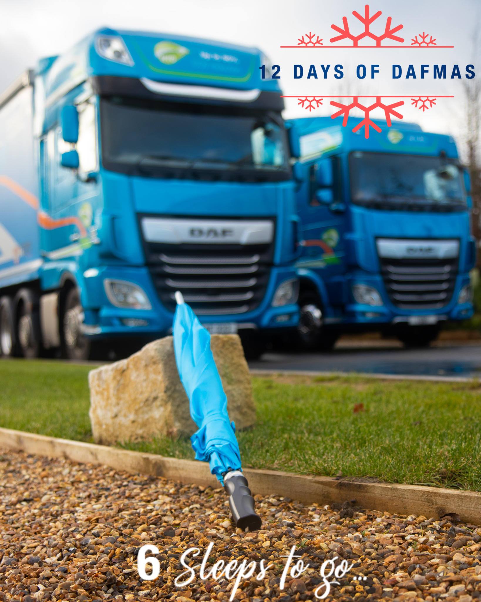 DAF Trucks UK - On the 7th day of DAFmas the DAFman gave...