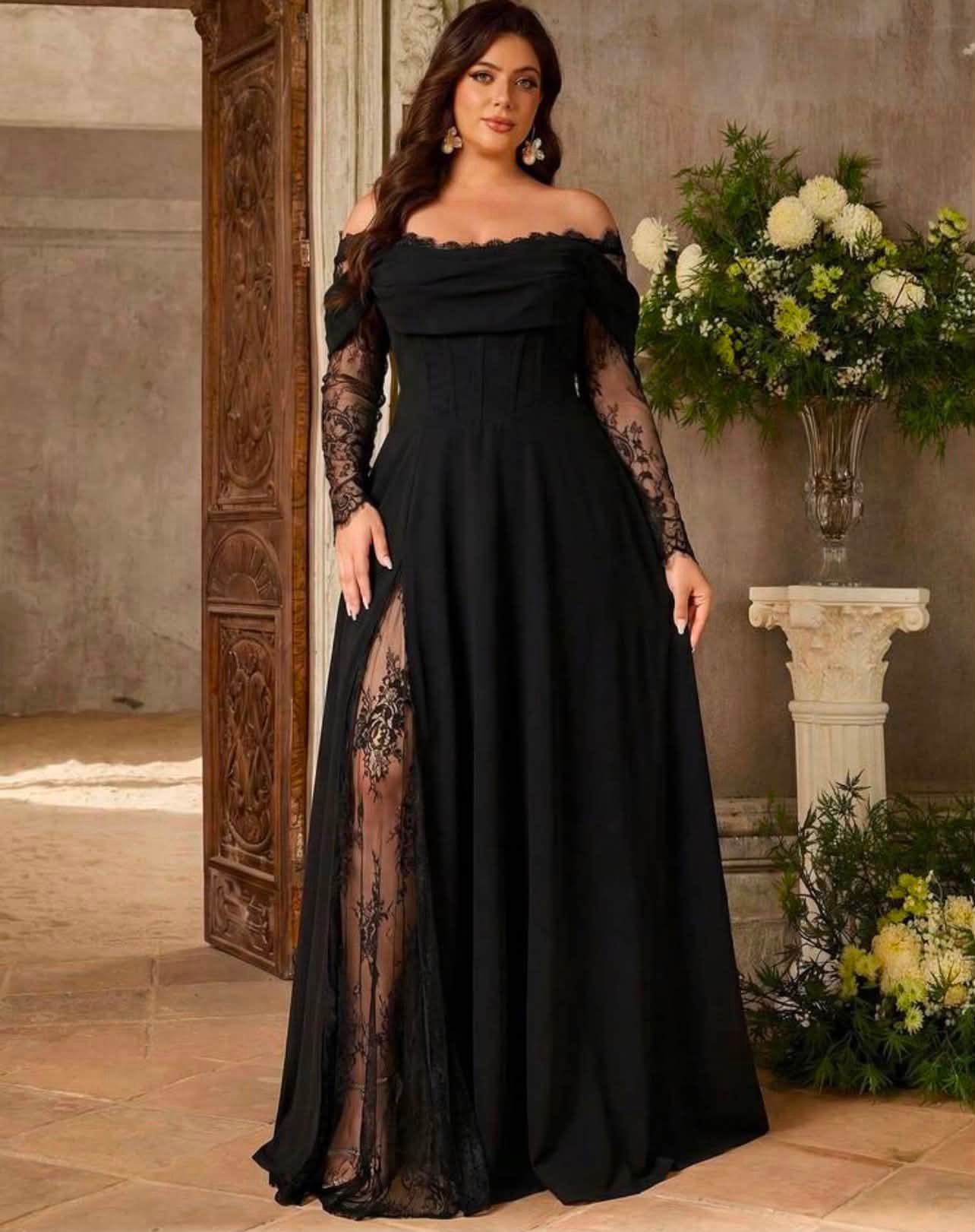 black courthouse wedding dress Should I wear a or white to my wedding? Capa Empire Line Wedding Dress: Size:US 12