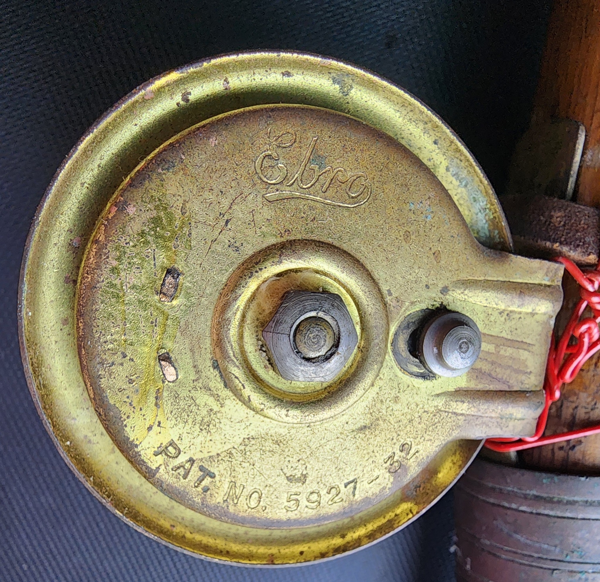 ebro brass fishing reel Abbey & Imbrie Raised Pillar Trout Casting The Penn International VI 1 EBRO Major Vintage 4.5 Australian