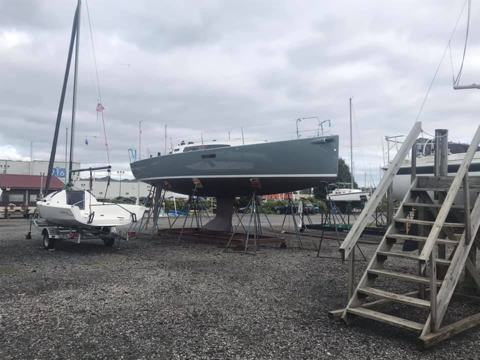 RCR Yachts - New J112e arrived today. Fresh paint job and... | Facebook