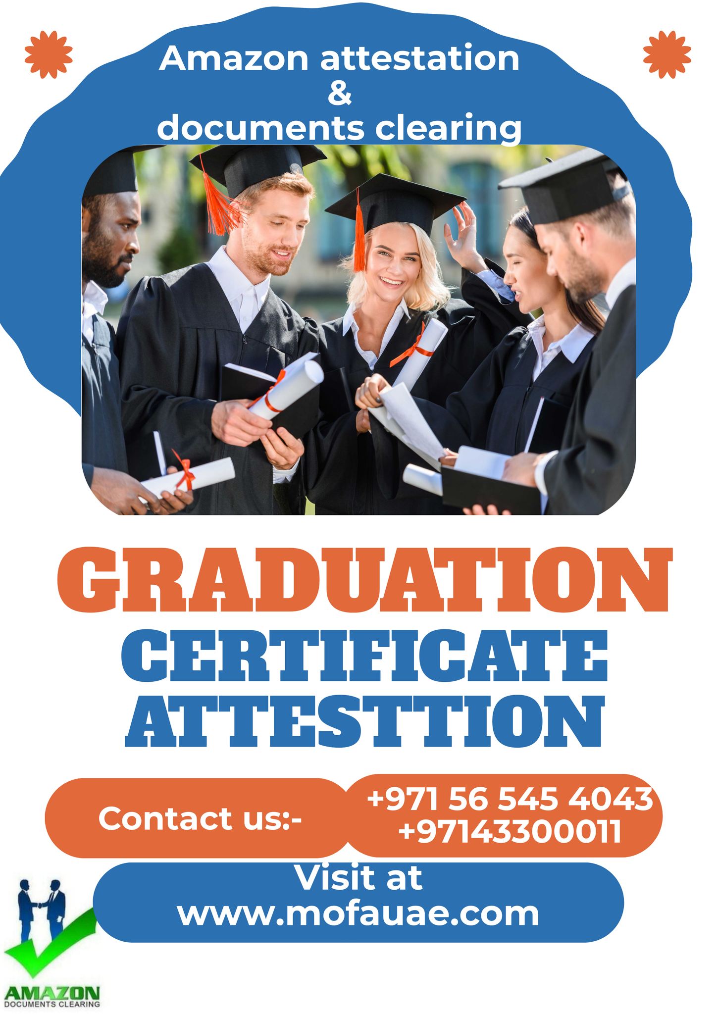 Ajman - When it comes to attesting graduation certificates, Amazon ...