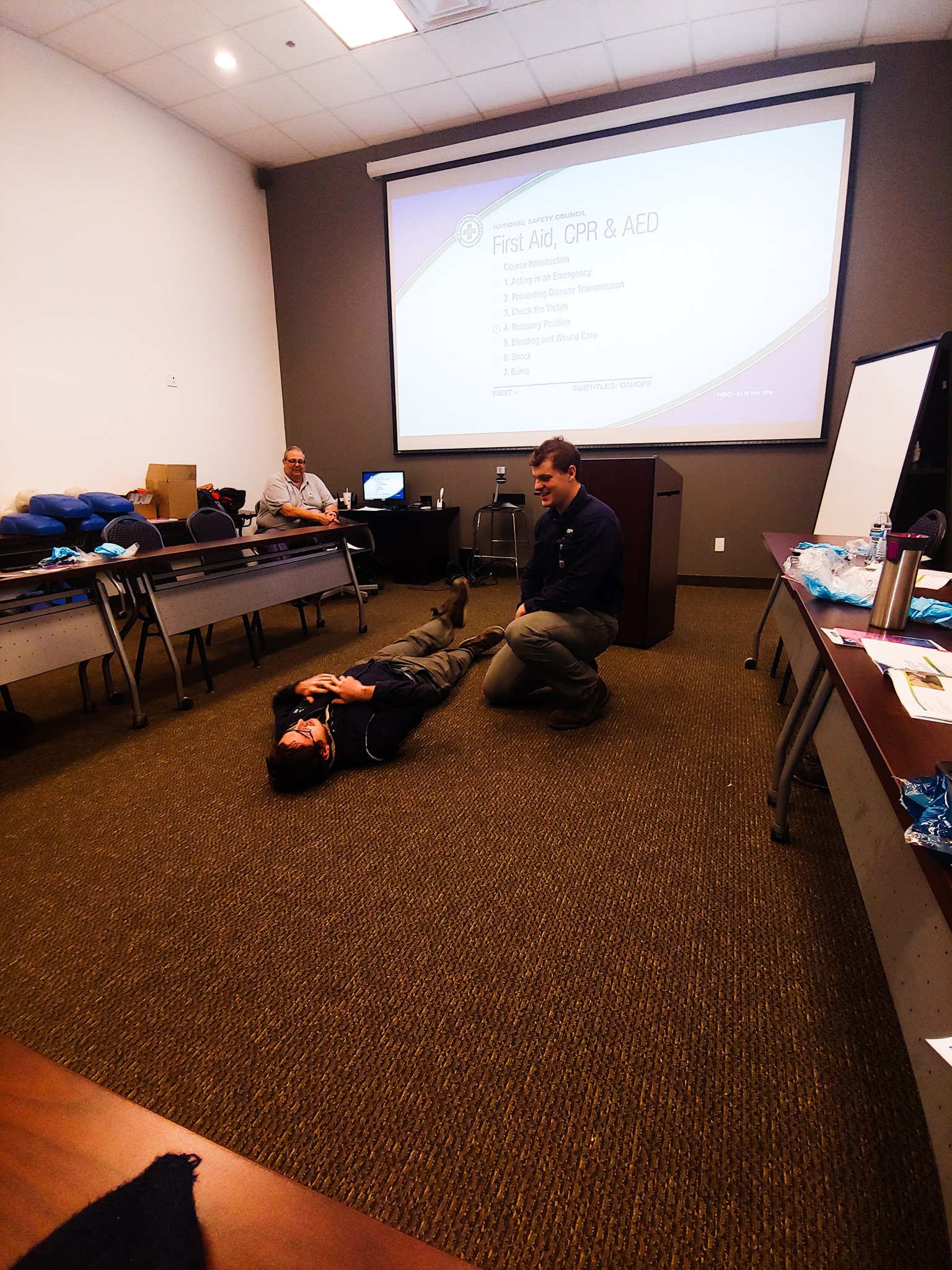 Serve Electric - First Aid Friday! Keeping our team...
