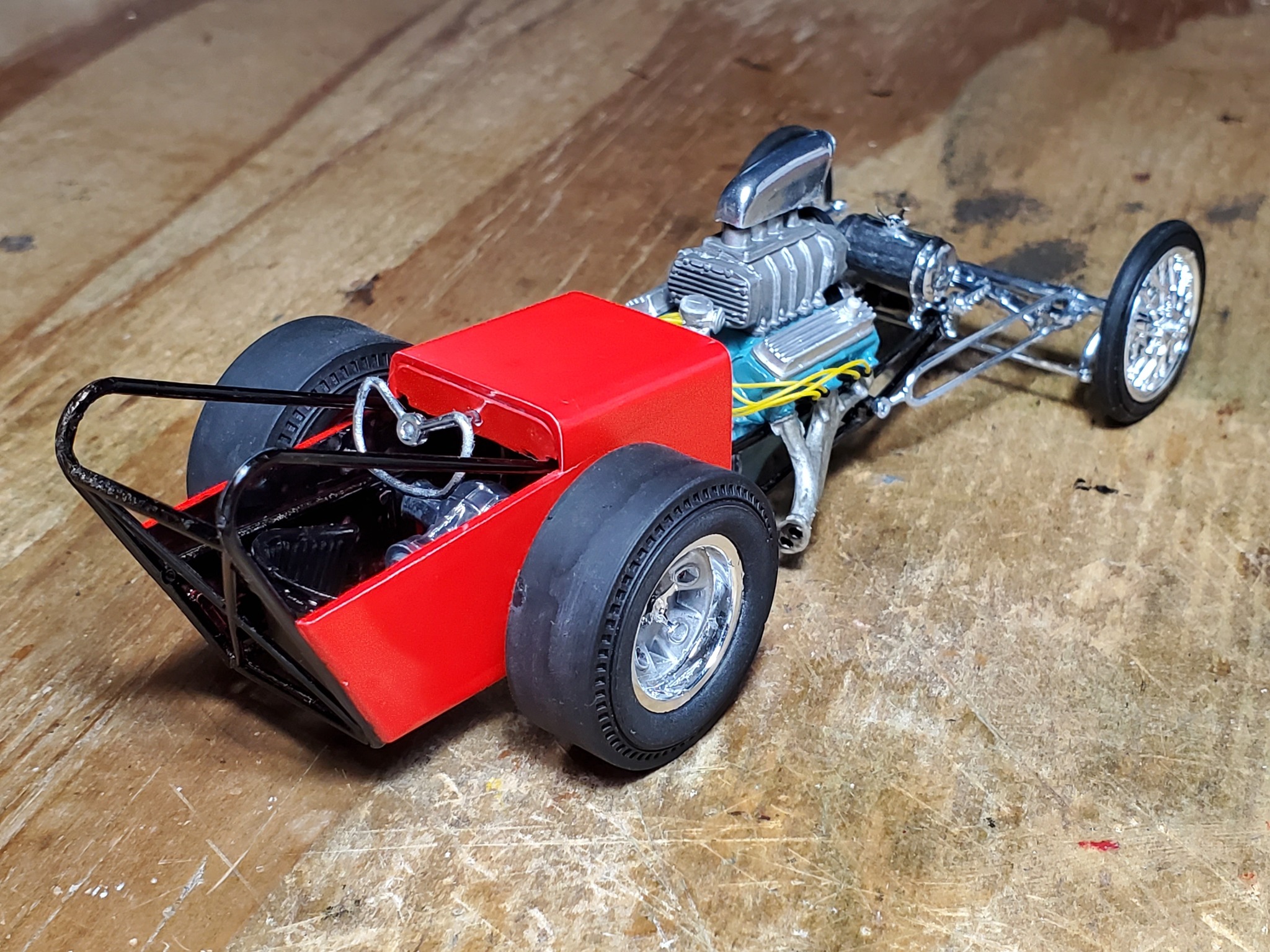 Kent Fuller dragster model by Revell