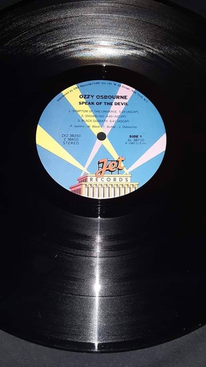 Released: Dec 21, 1986 Ultimate Live Ozzy #ozzy #vinyl #live
