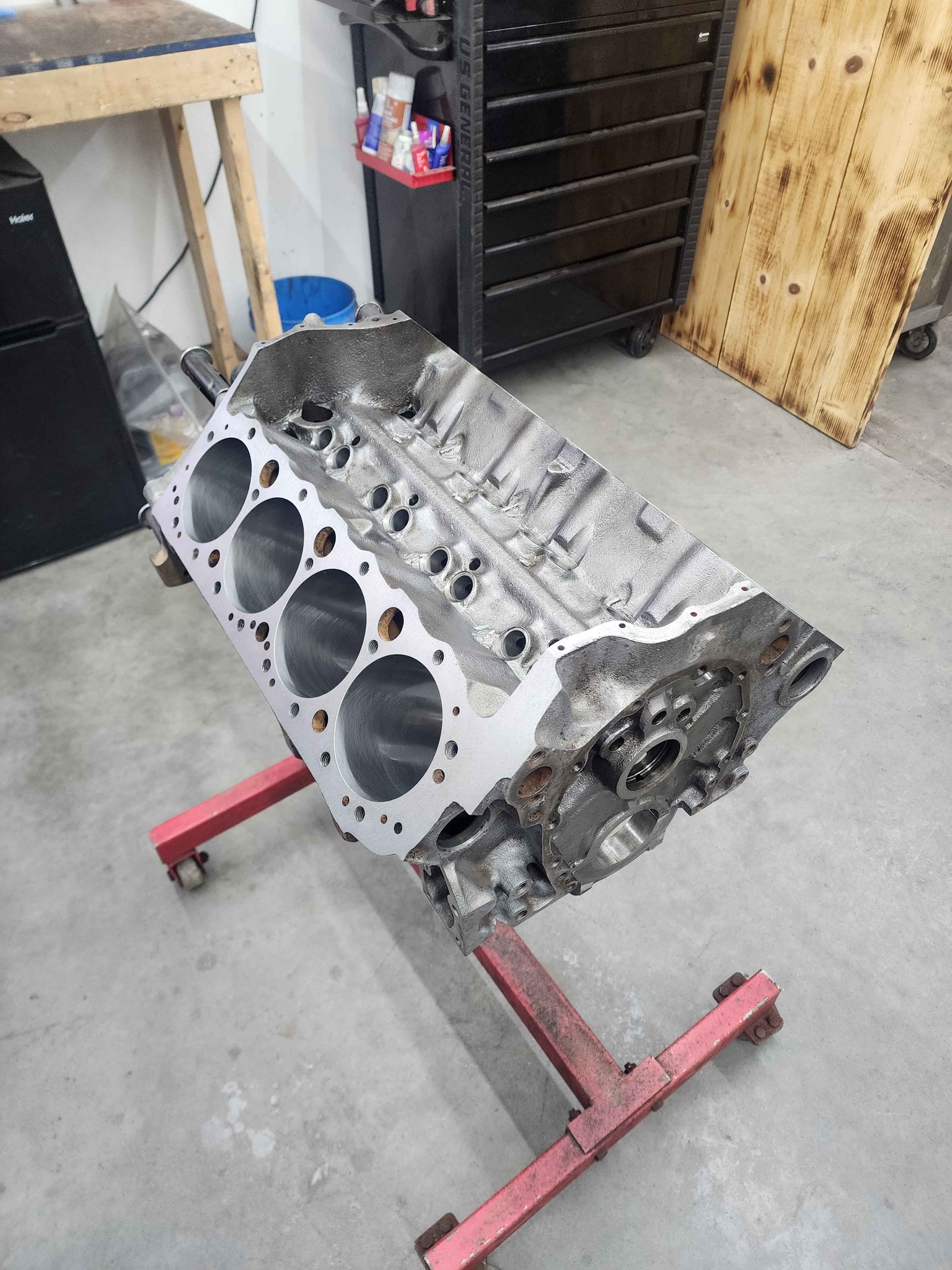 SBC engine block. Casting code is 036. Bored .060 - Car Engines ...