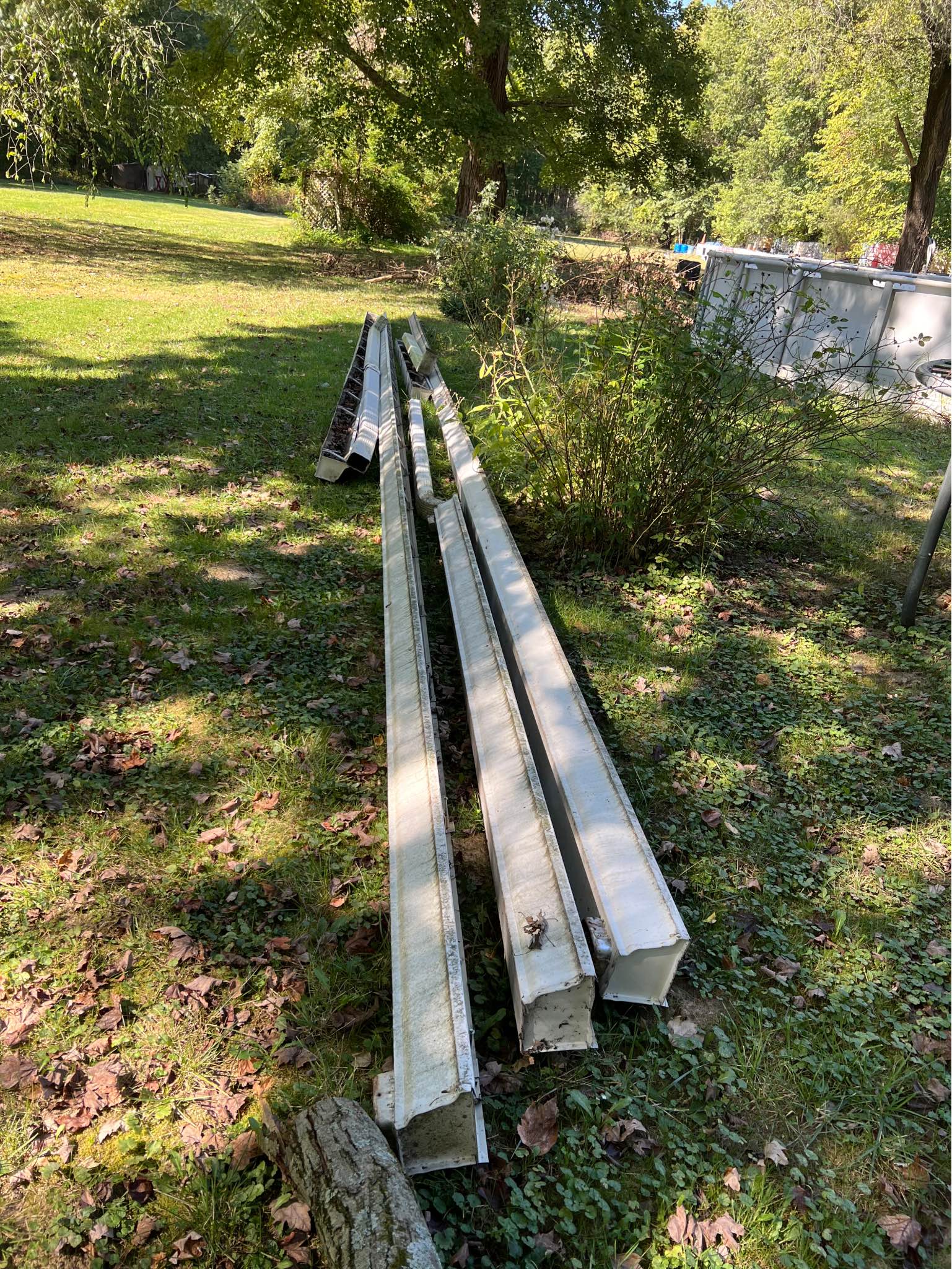 Used Gutters 120feet 6 Inch