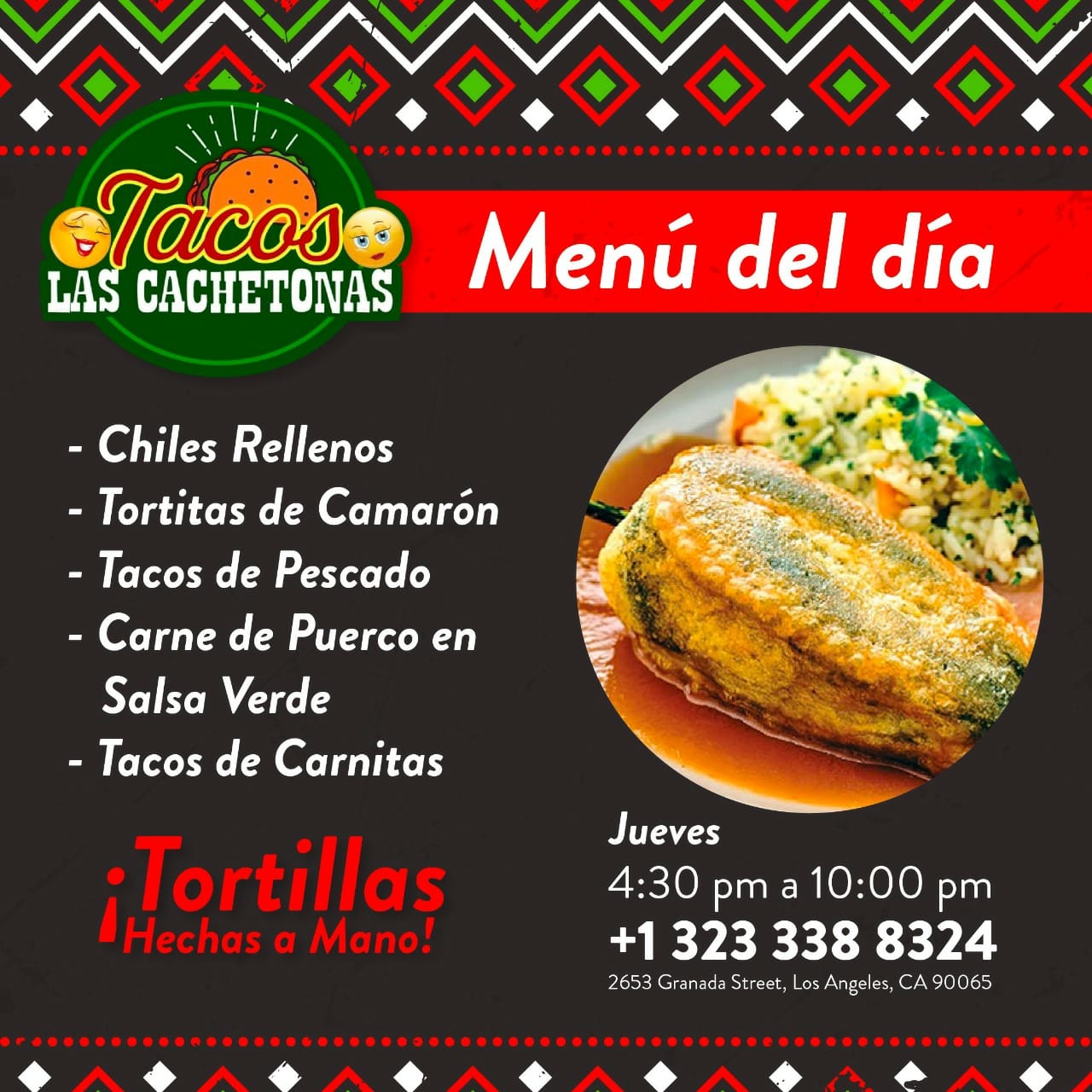 Tacos Las Cachetonas | Los Angeles CA