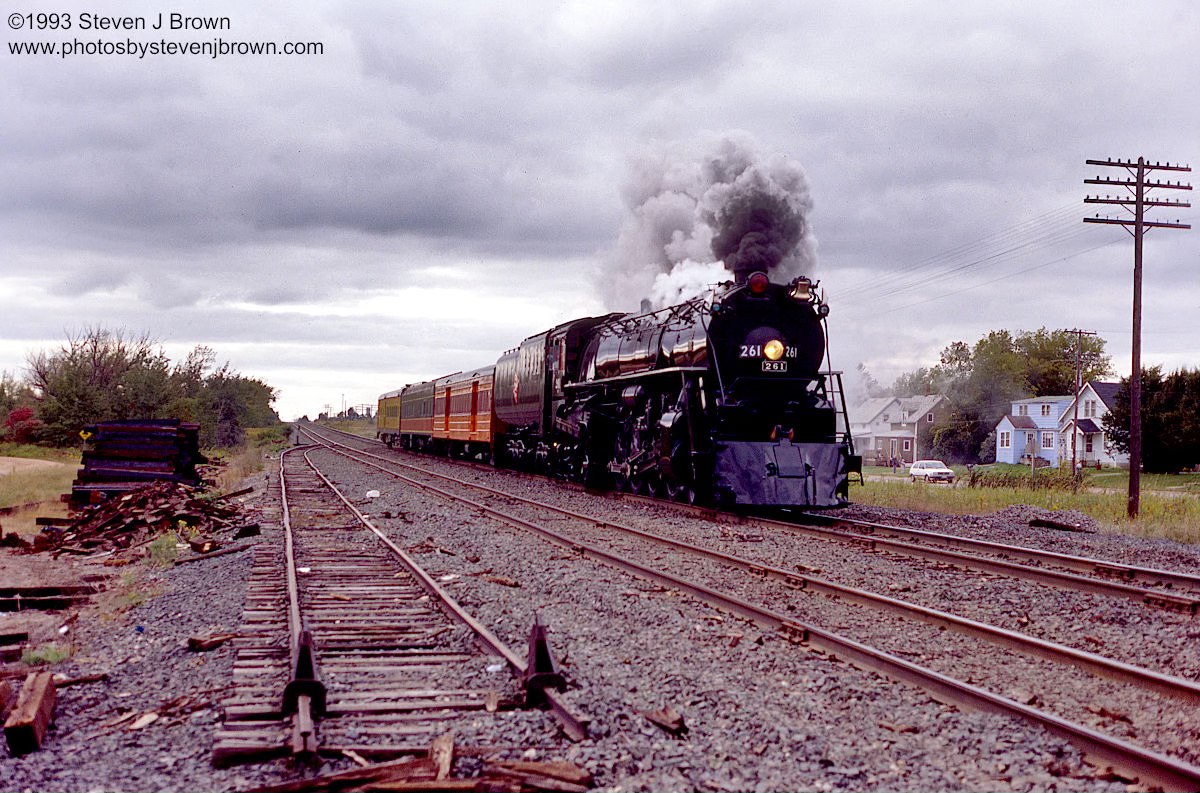 Steven - Thirty-two years ago today: Milwaukee Road 261 is deadheading ...